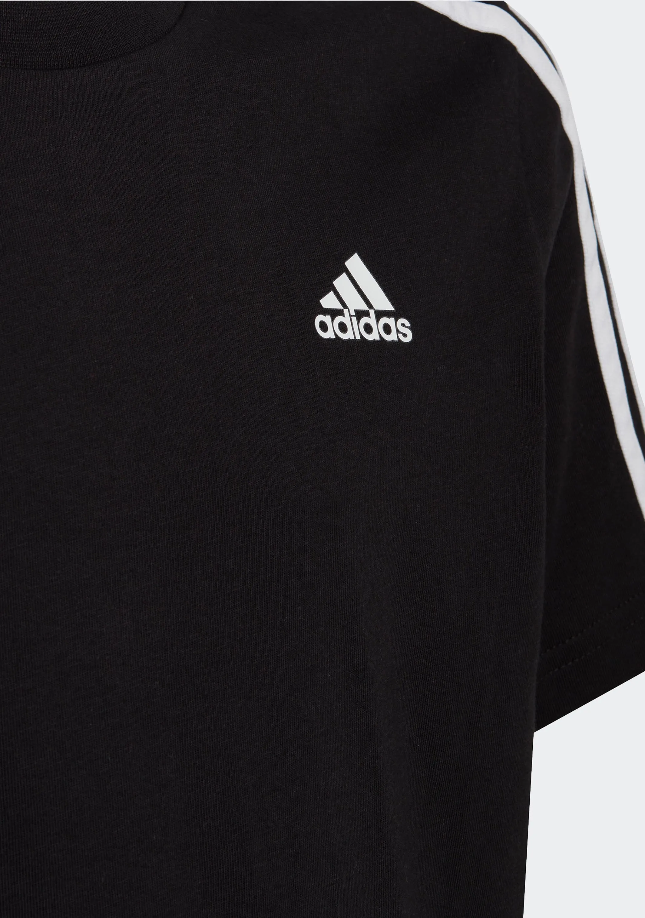 Adidas Kids’ Essentials 3-Stripes Cotton Tee