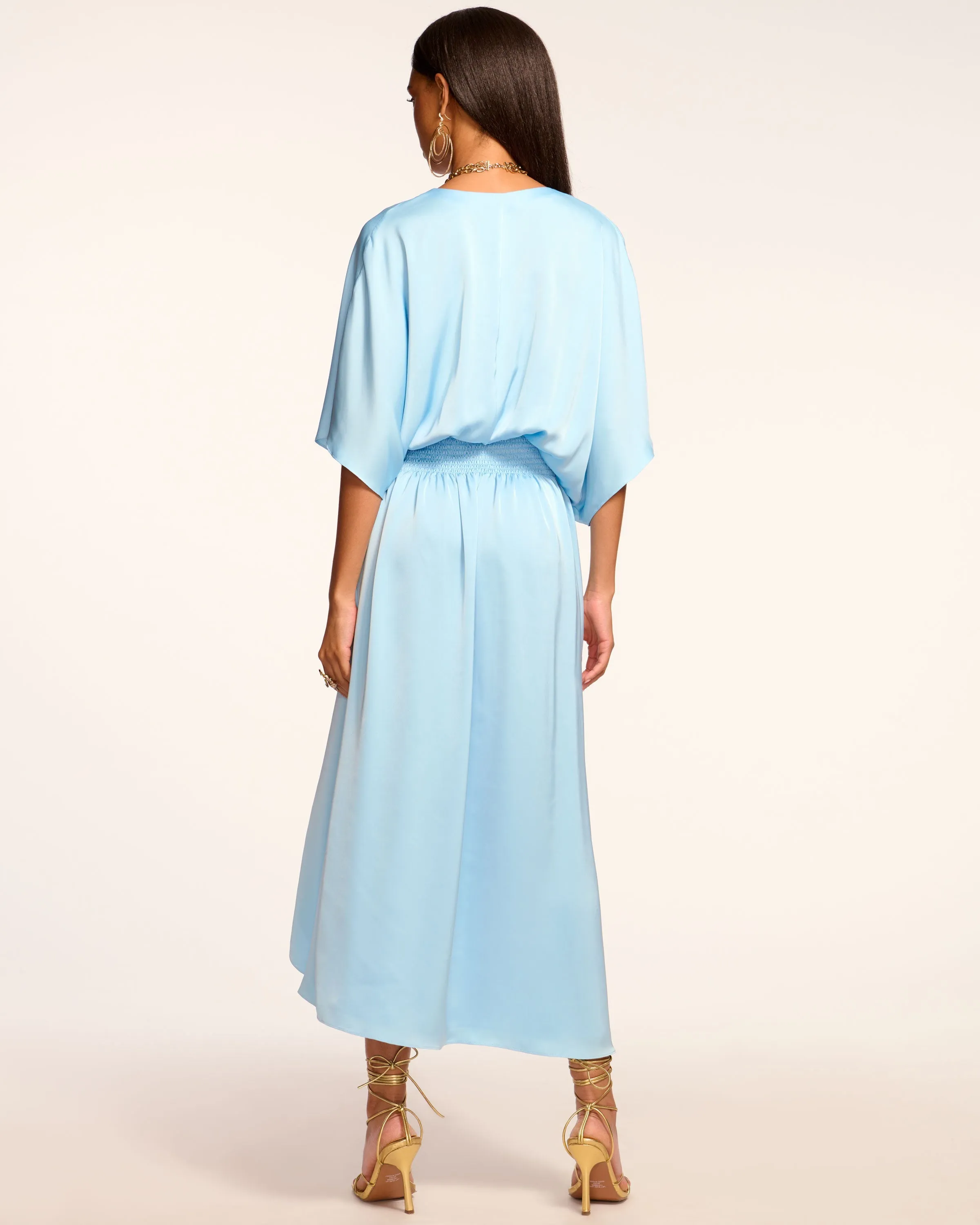 Adiel Wrap Midi Dress