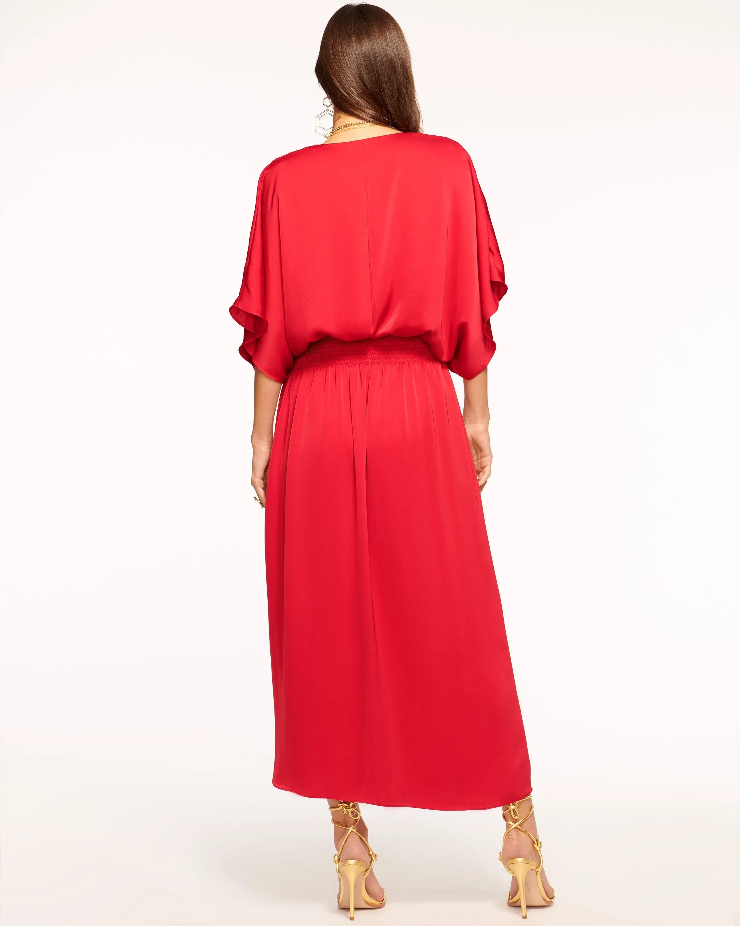 Adiel Wrap Midi Dress