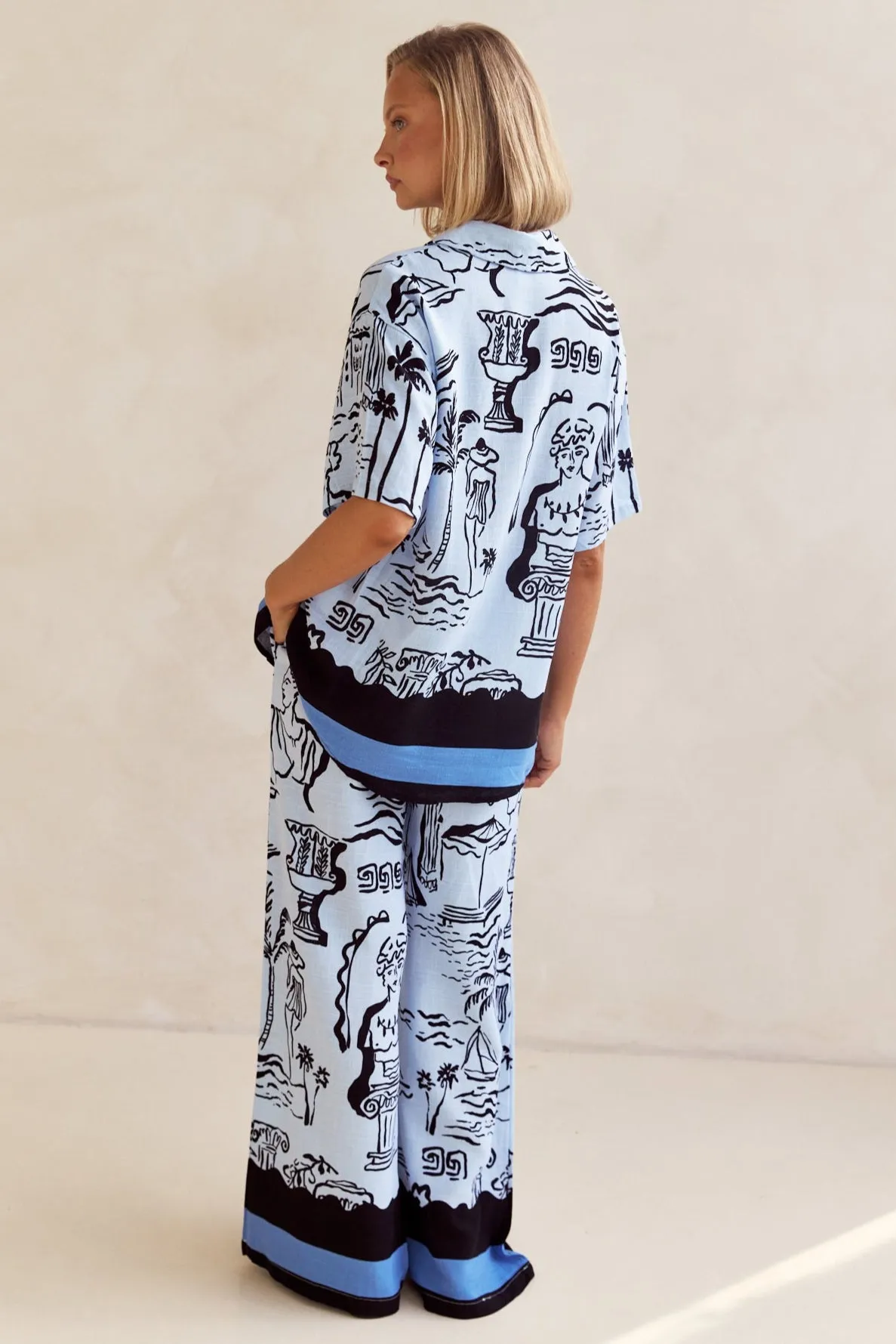 Alexandria Shirt (Blue)