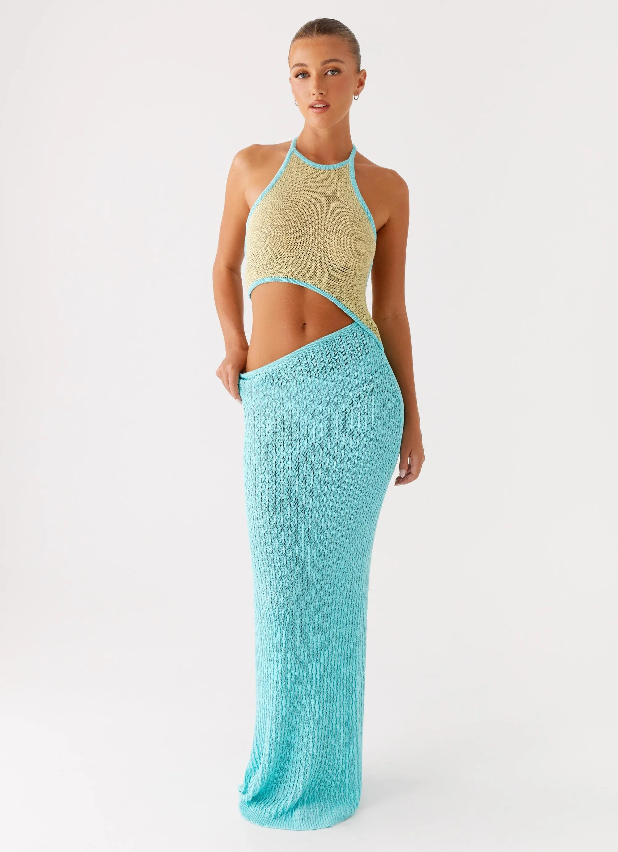 Alexia Knit Maxi Dress - Multi