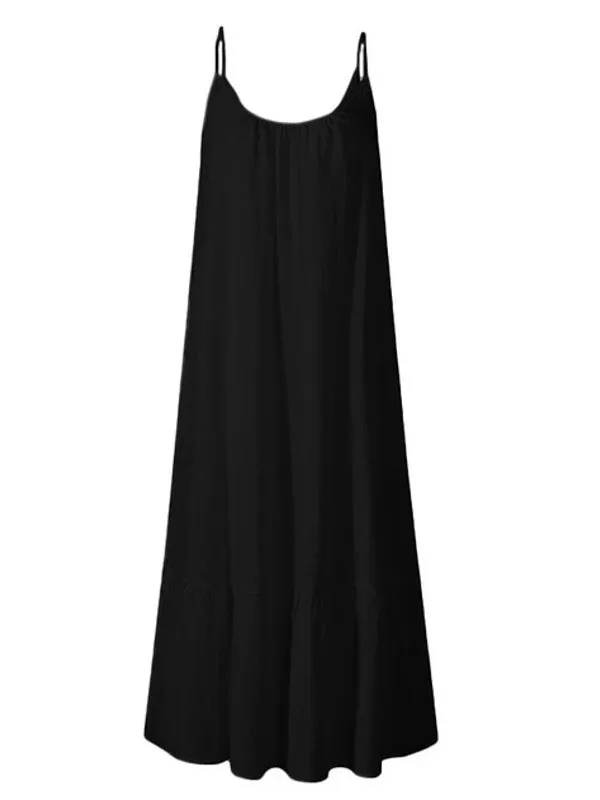All White Dress For Plus Size Women Black Long Dress