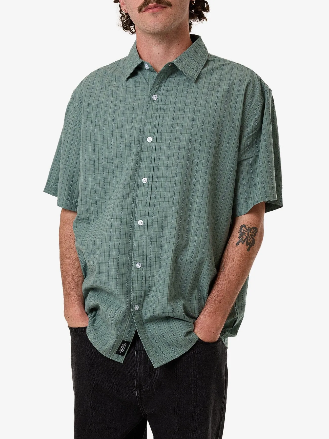 Ambient Connections Short Sleeve Shirt - Chinois Green