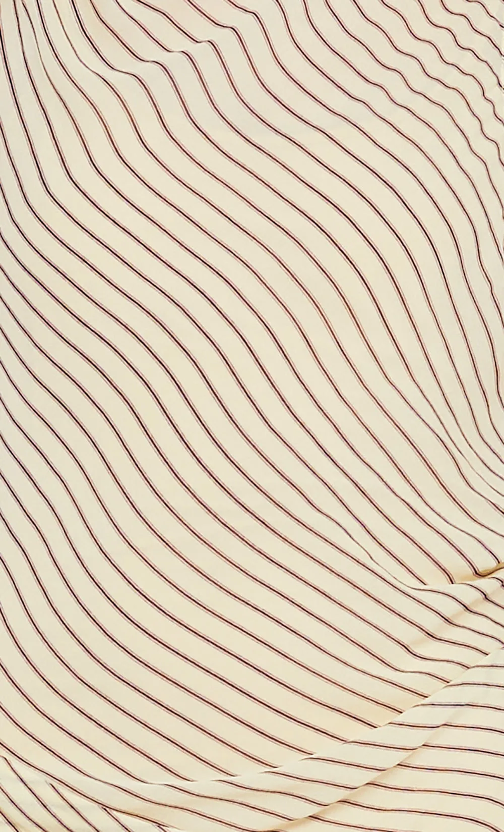 ANISE ASYM MINI DRESS - BUTTER/PLUM STRIPE