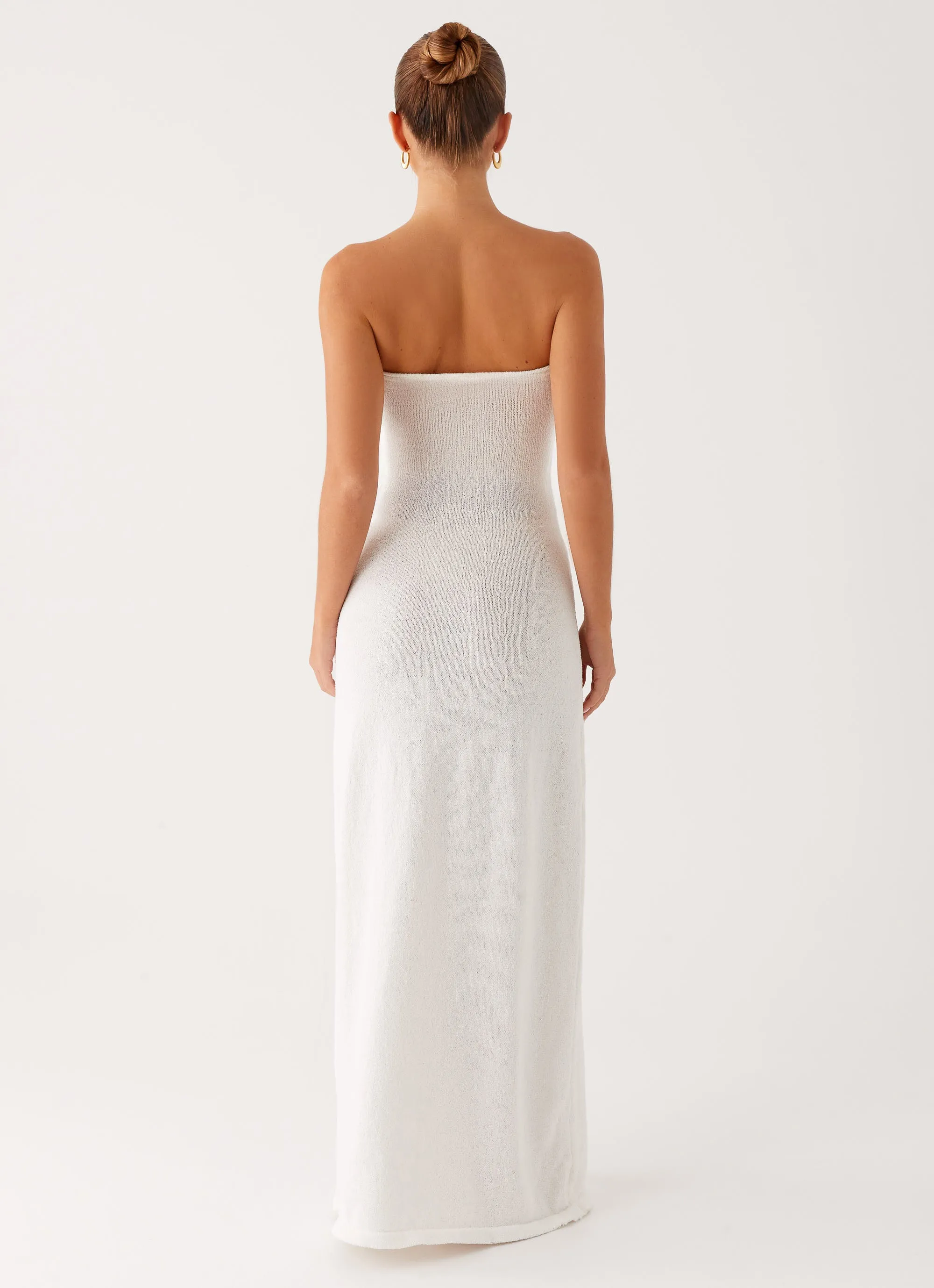 Arli Strapless Maxi Dress - Ivory