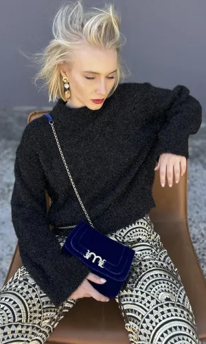 Beatrice b Lurex Crew Knit