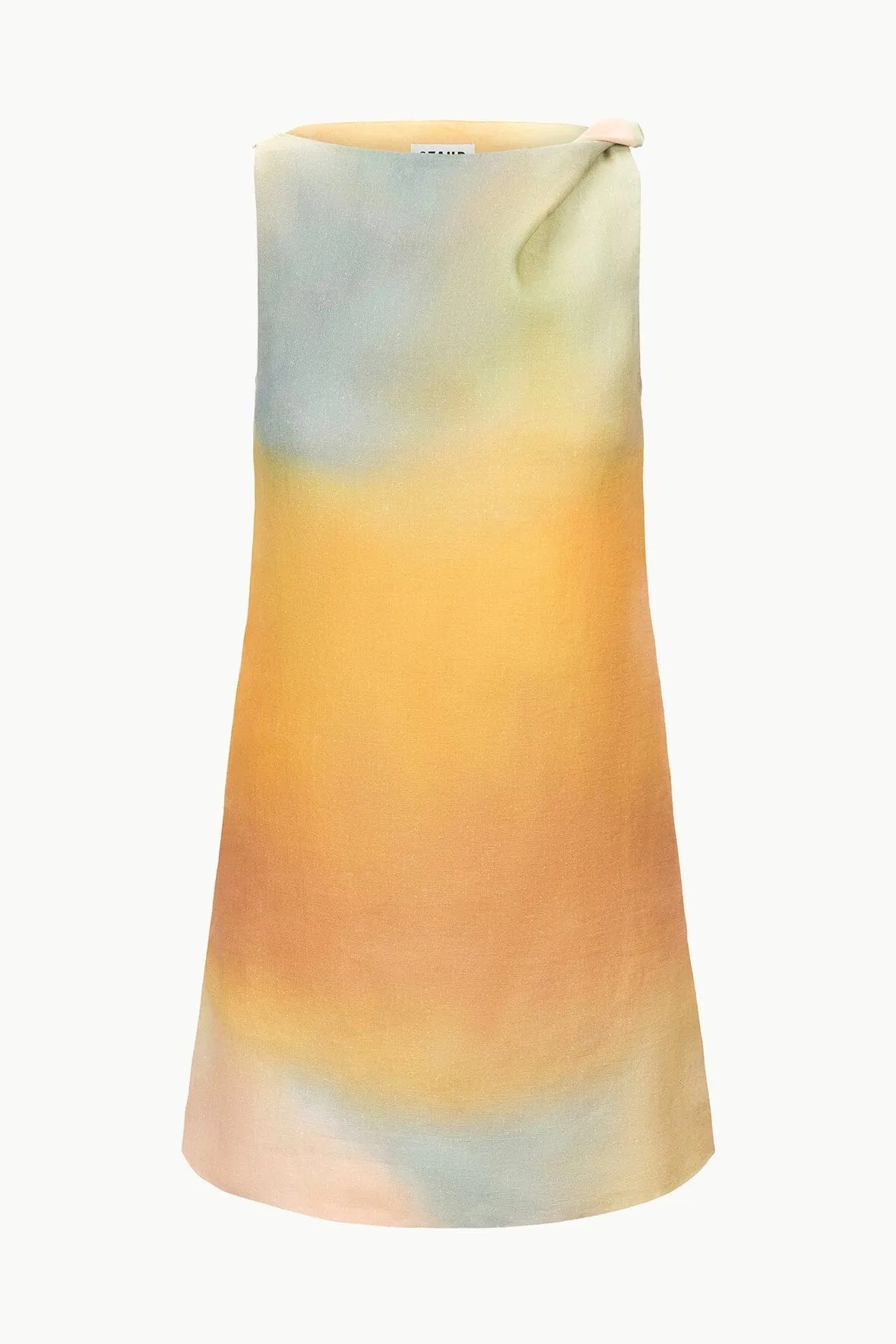 BOA LINEN DRESS | PASTEL CLOUDS