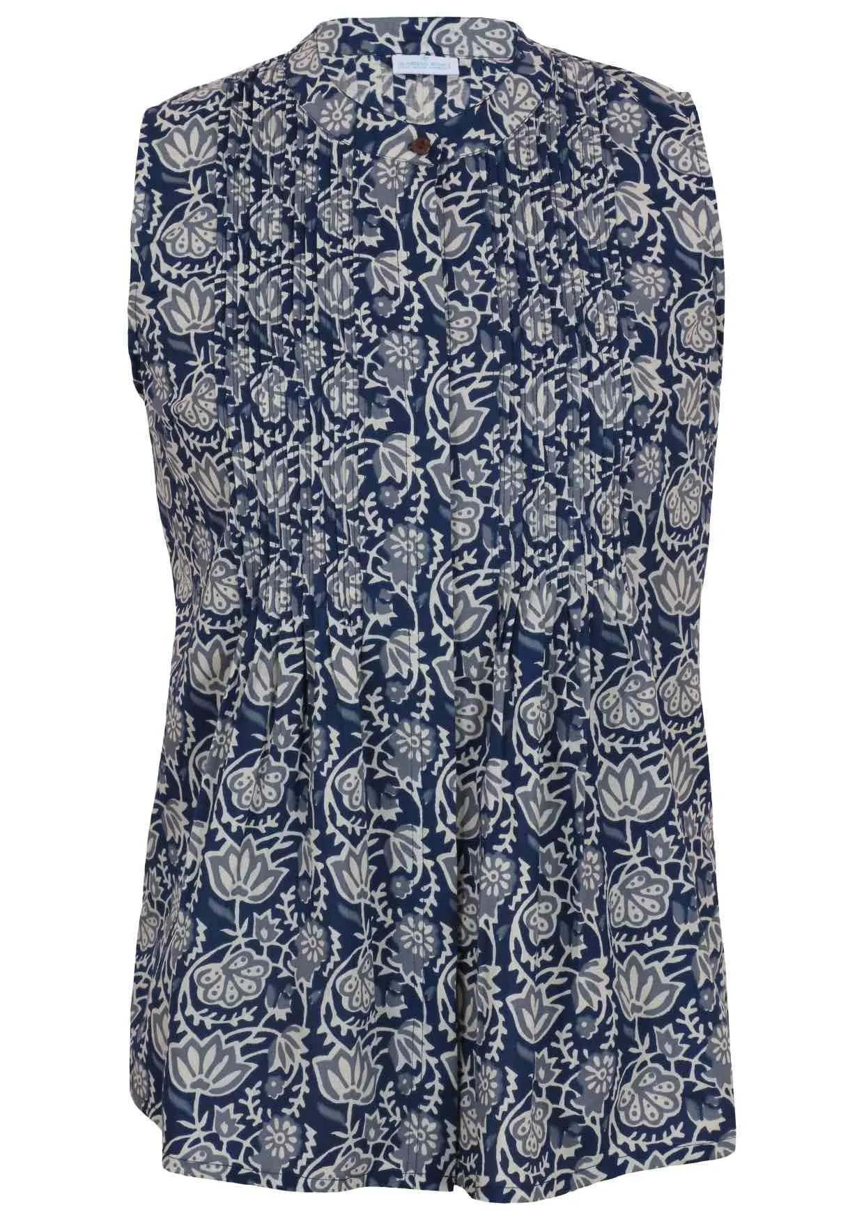 Camille Top Indigo