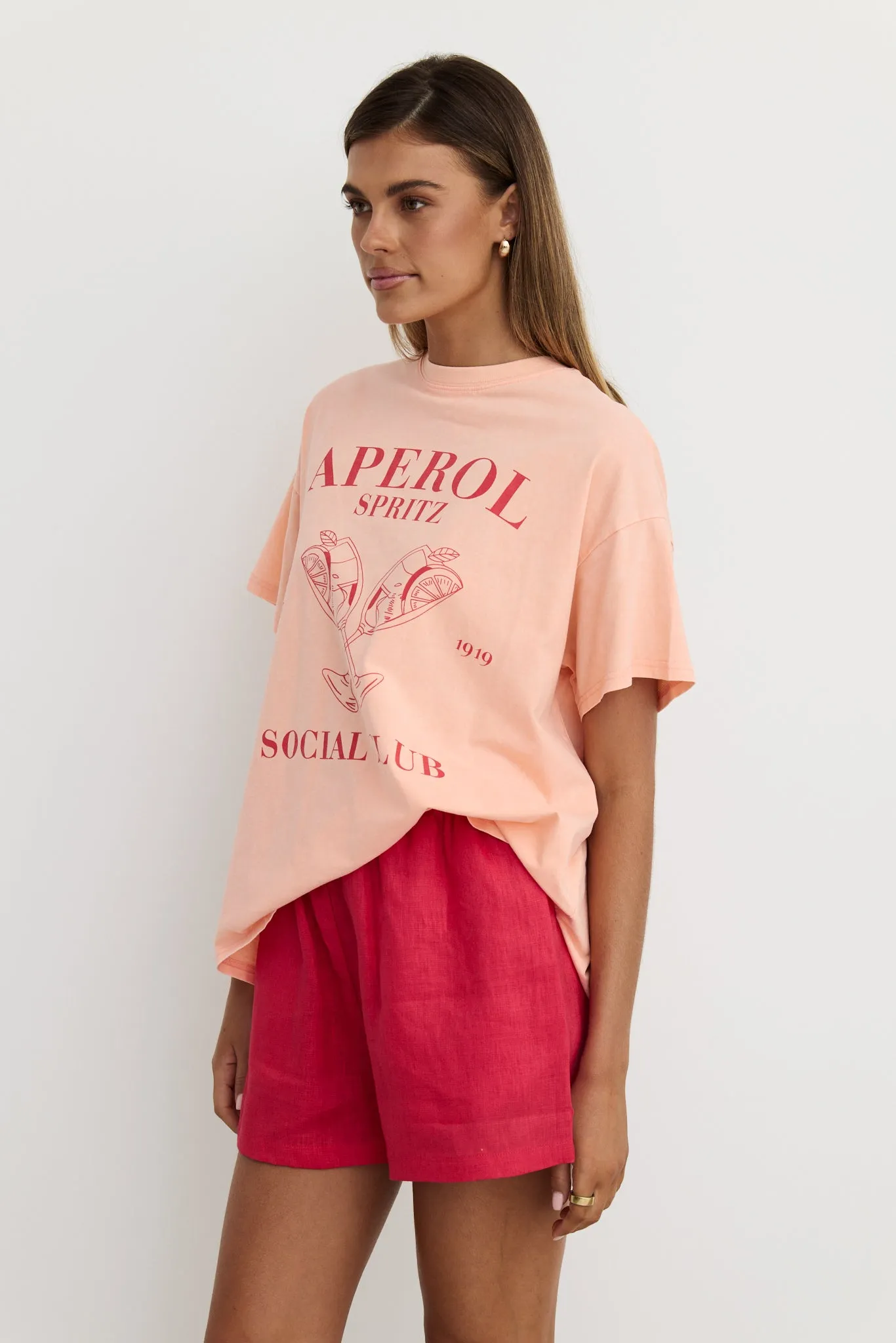 Cara Shirt (Peach)