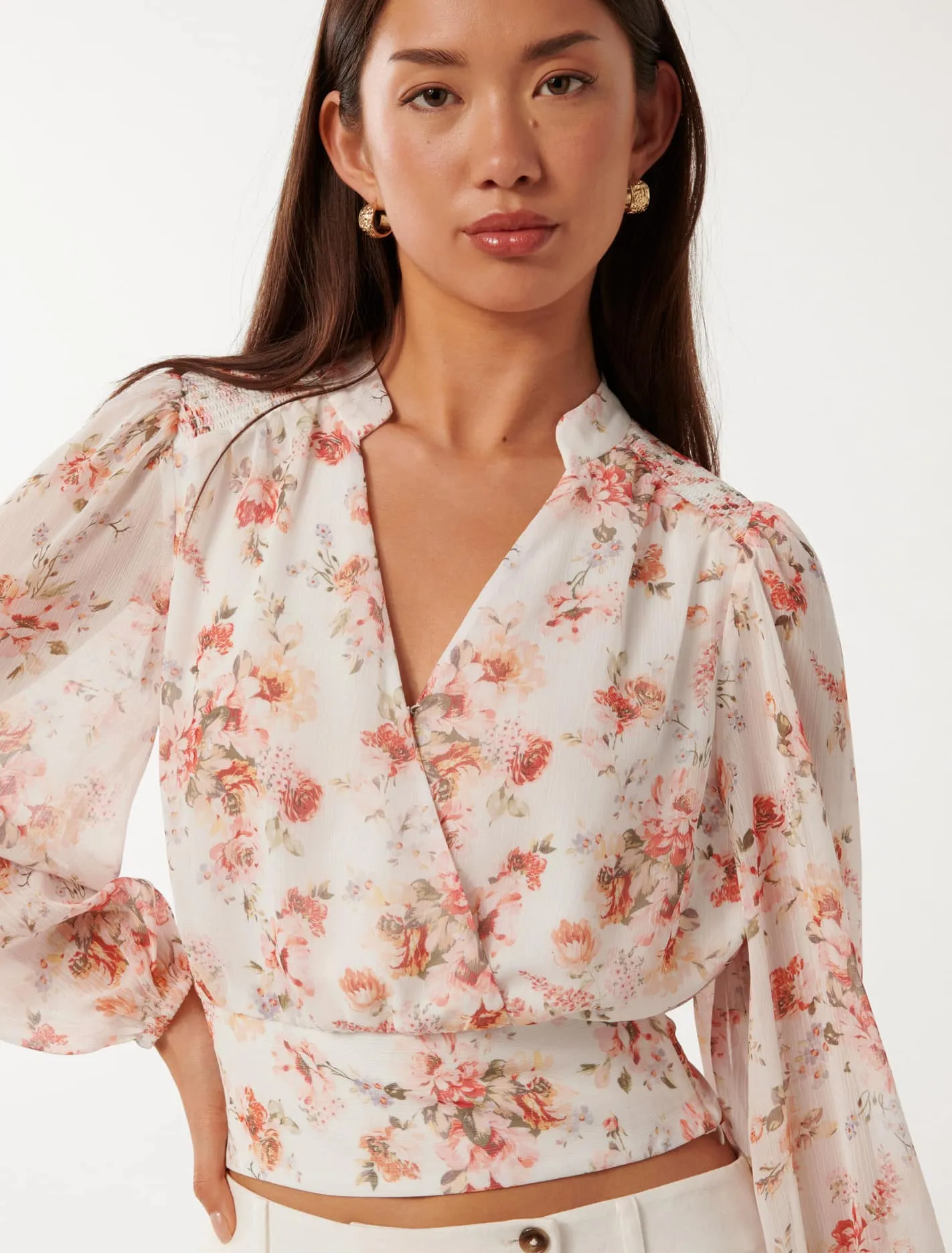 Carly Cinch Waist Top
