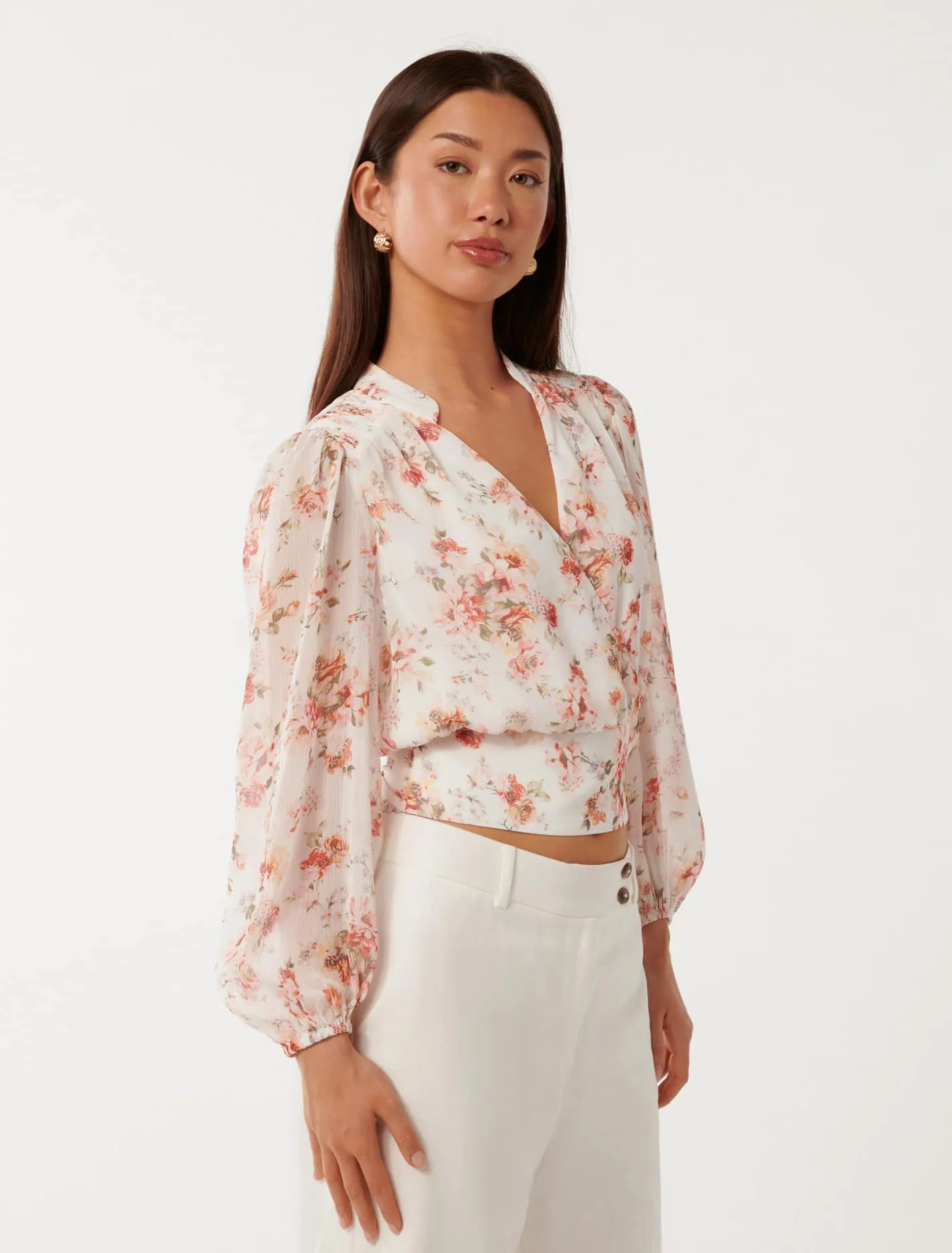 Carly Cinch Waist Top