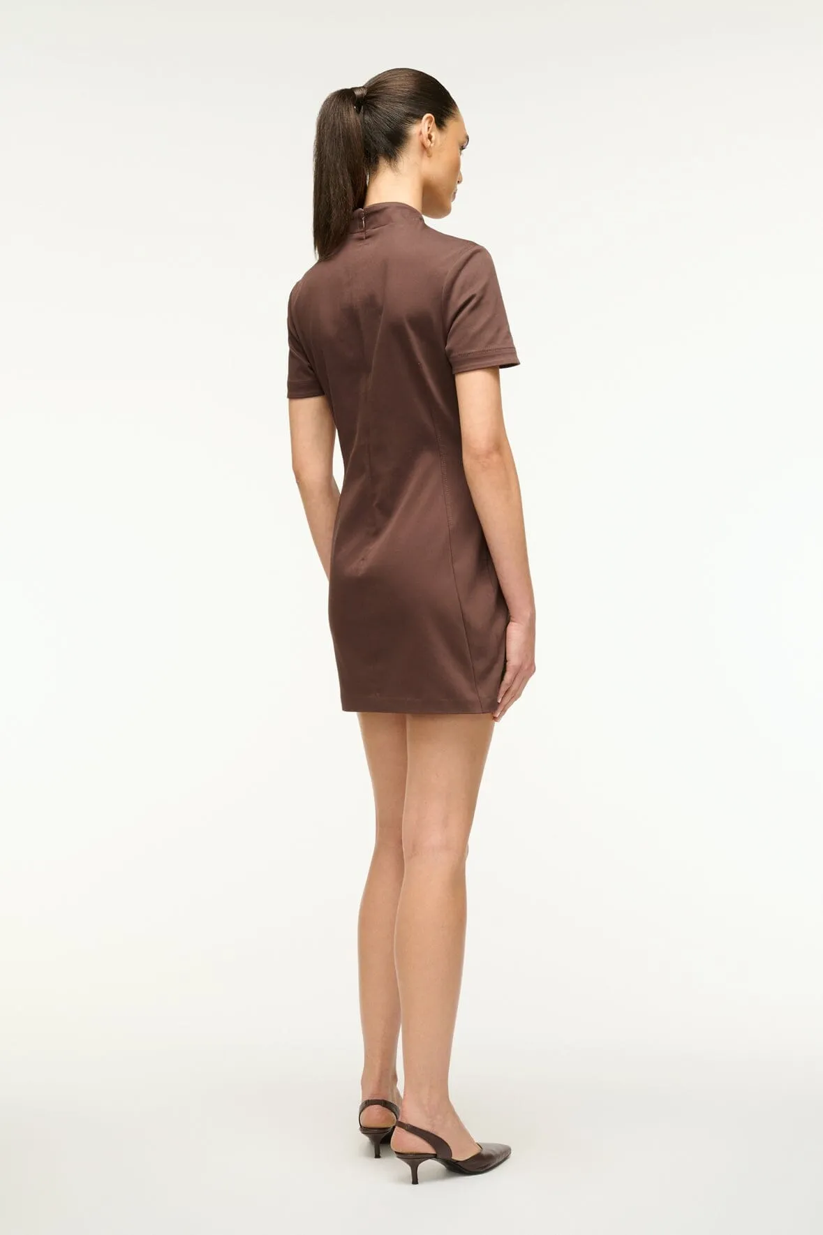 CASS DRESS | DARK CHOCOLATE