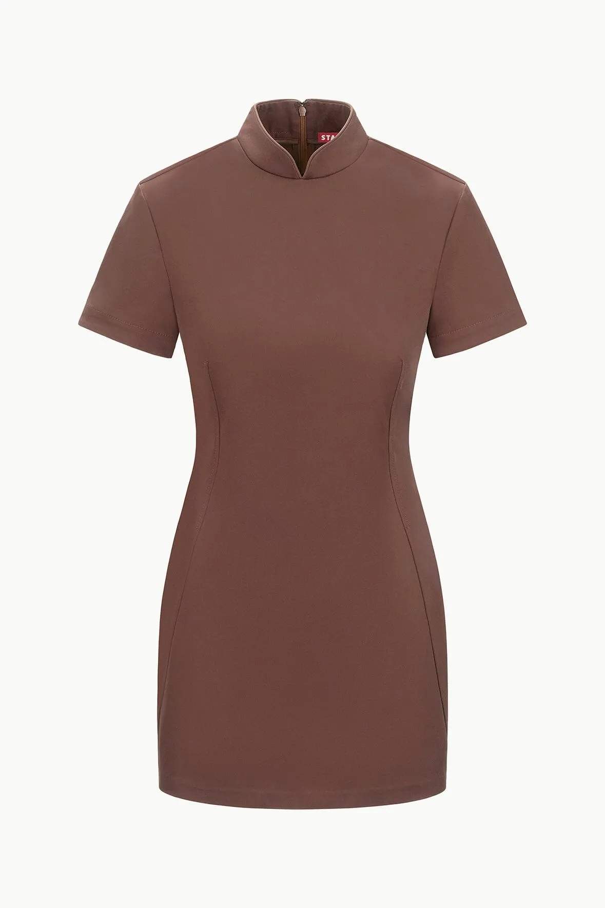 CASS DRESS | DARK CHOCOLATE