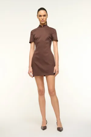 CASS DRESS | DARK CHOCOLATE