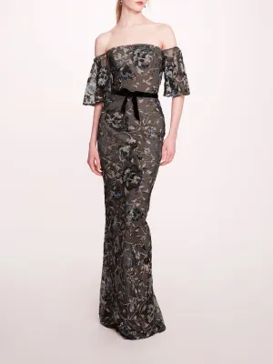 Climbing Vines Gown