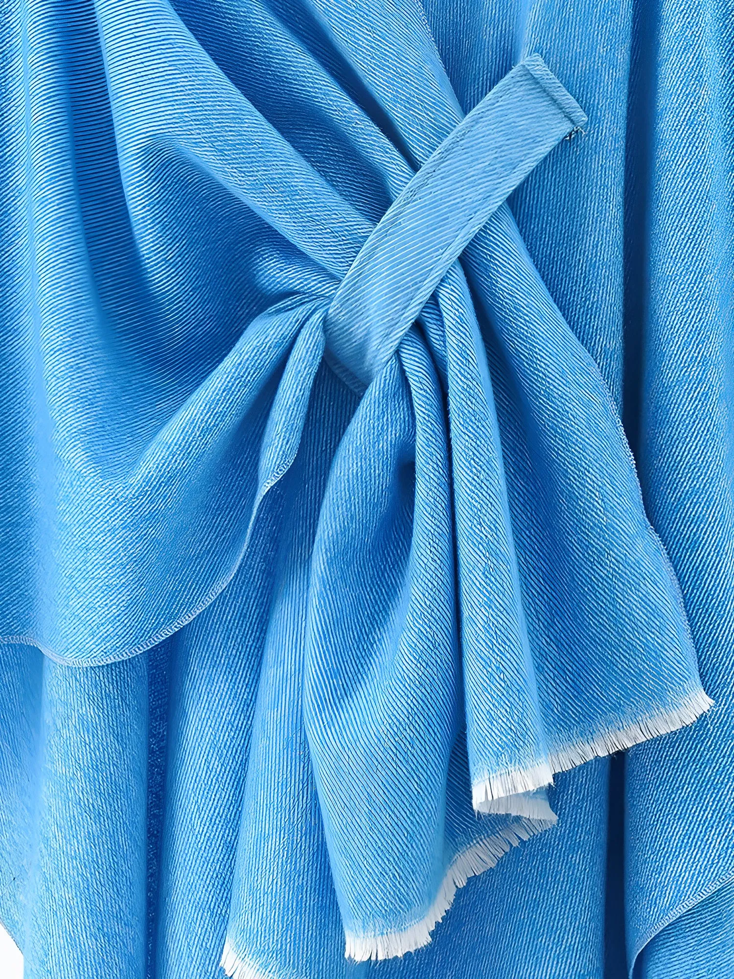 Colorblock Casual Irregular Shawl Wrap Cape