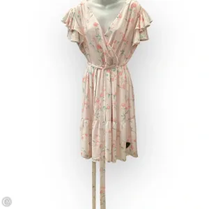 Dress Casual Midi By Clothes Mentor In Floral Print, Size: M