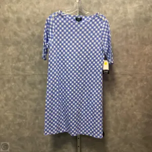 Dress Casual Short By Jones New York In Blue & White, Size: M