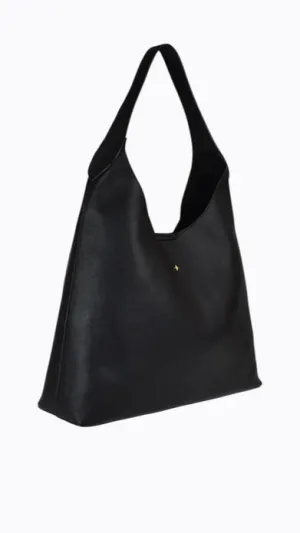 Duke Hobo Bag - Black PU