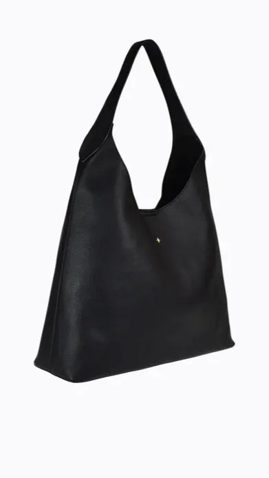 Duke Hobo Bag - Black PU