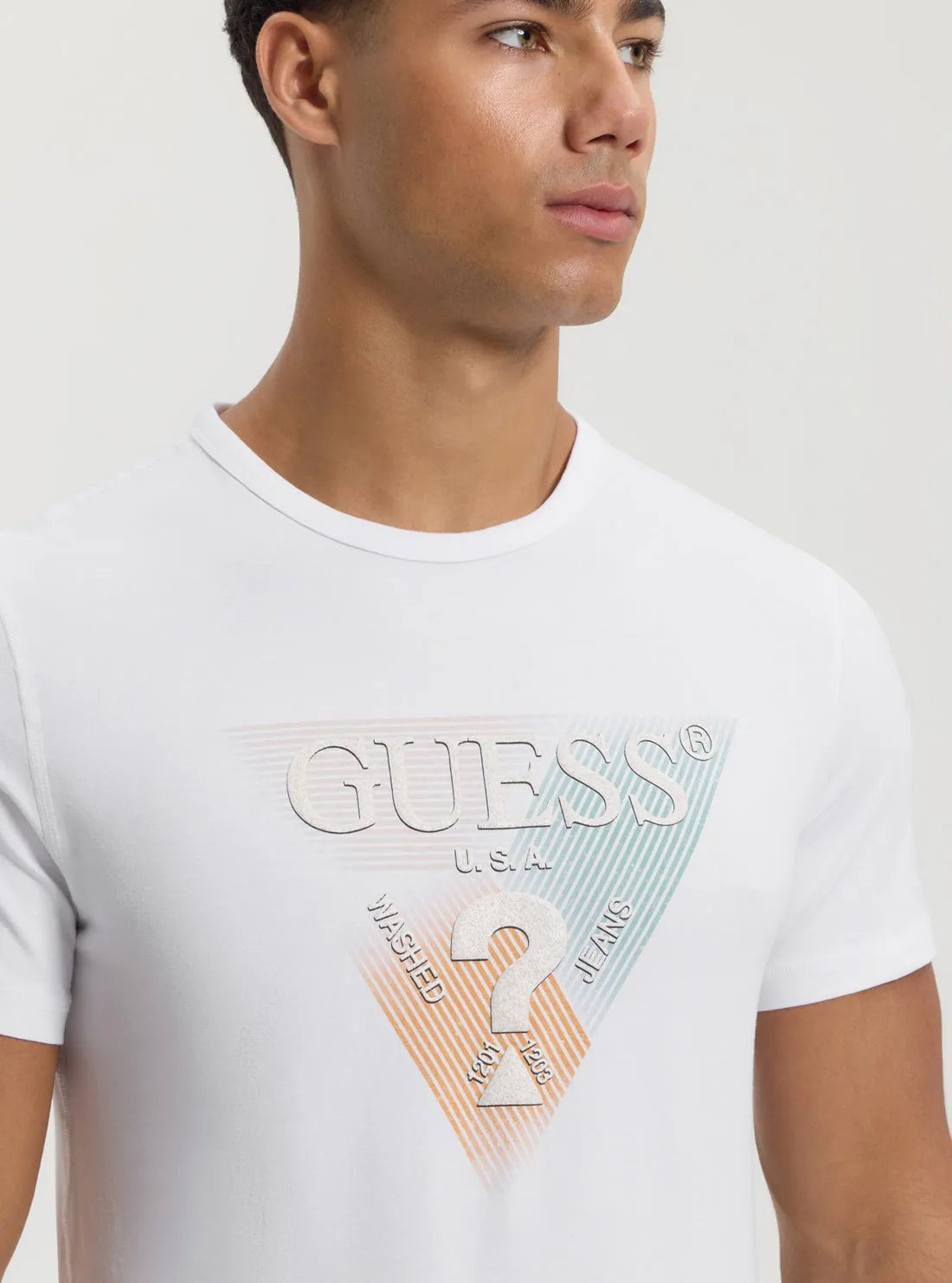 Eco White Logo T-Shirt