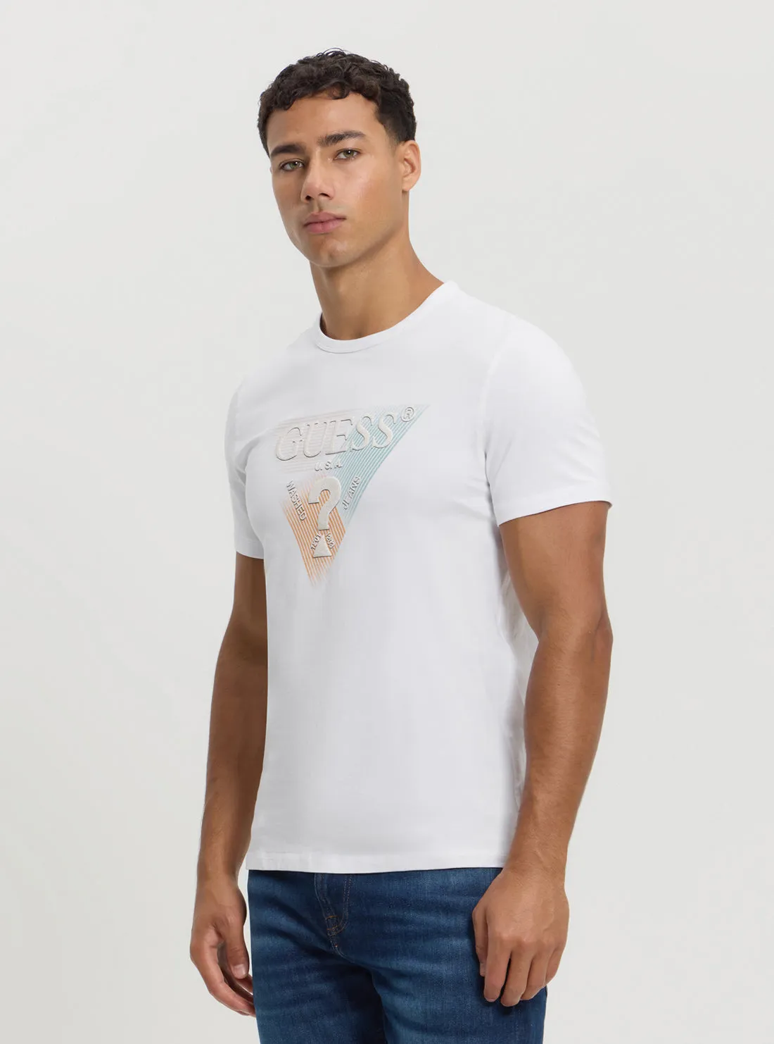 Eco White Logo T-Shirt