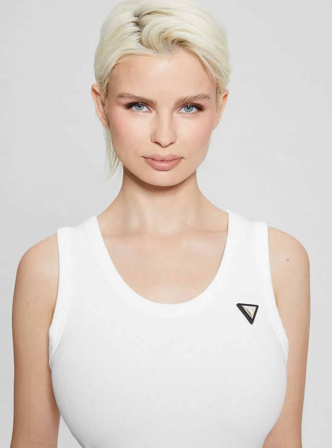 Eco White Nyra Mini Dress