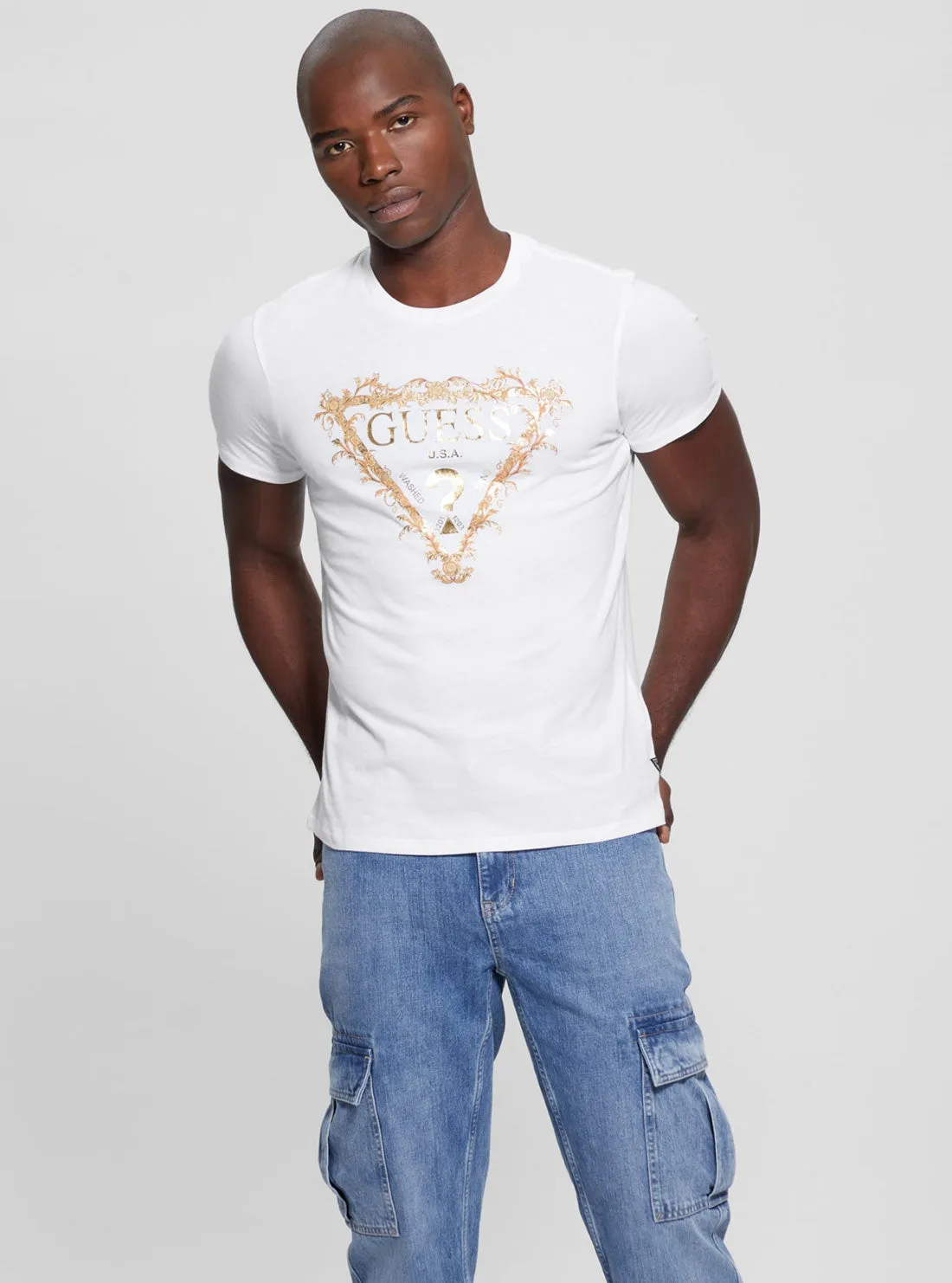 Eco White Short Sleeve T-Shirt