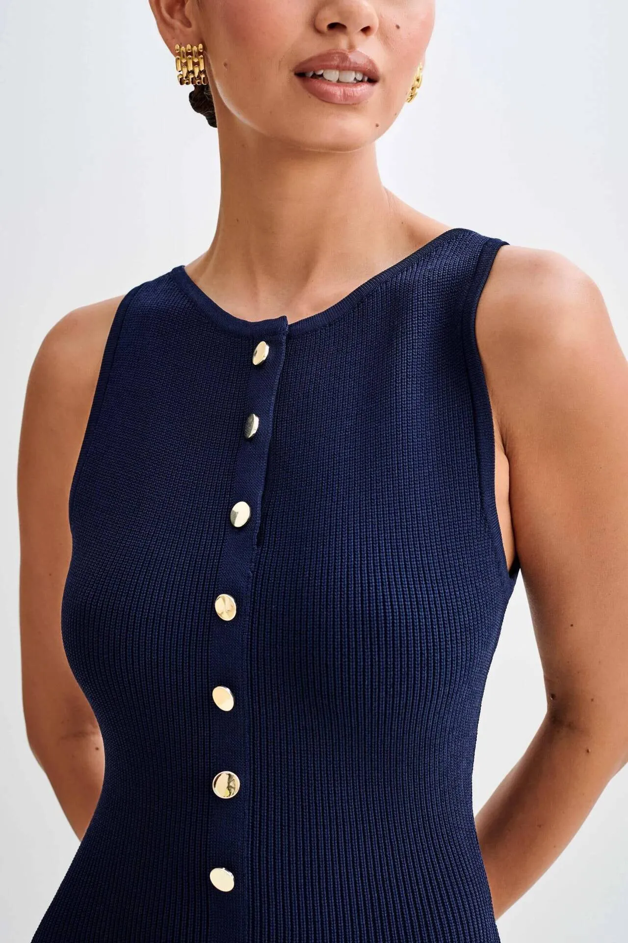 Elegant Lady Knitted Long Dresses