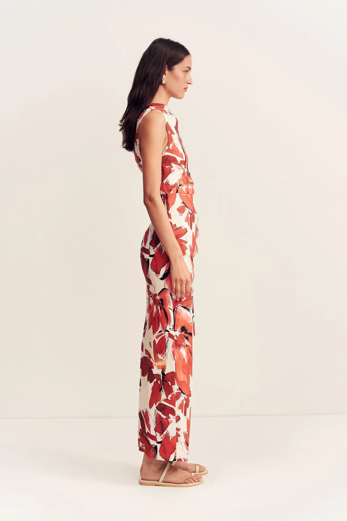 EMBER DRAPED MAXI DRESS