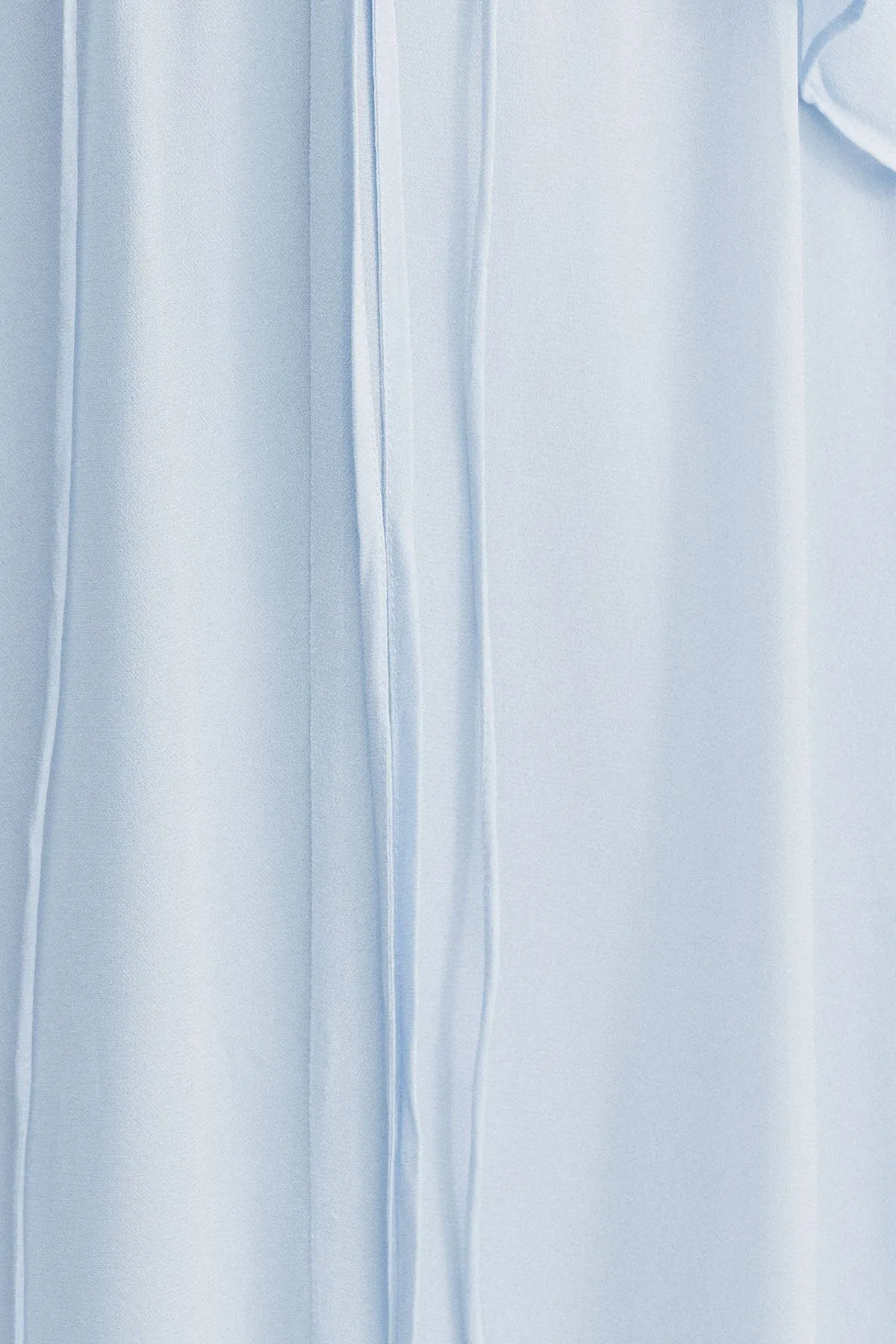 EMORY RUFFLE DRAWSTRING MAXI DRESS  - ARCADIAN BLUE