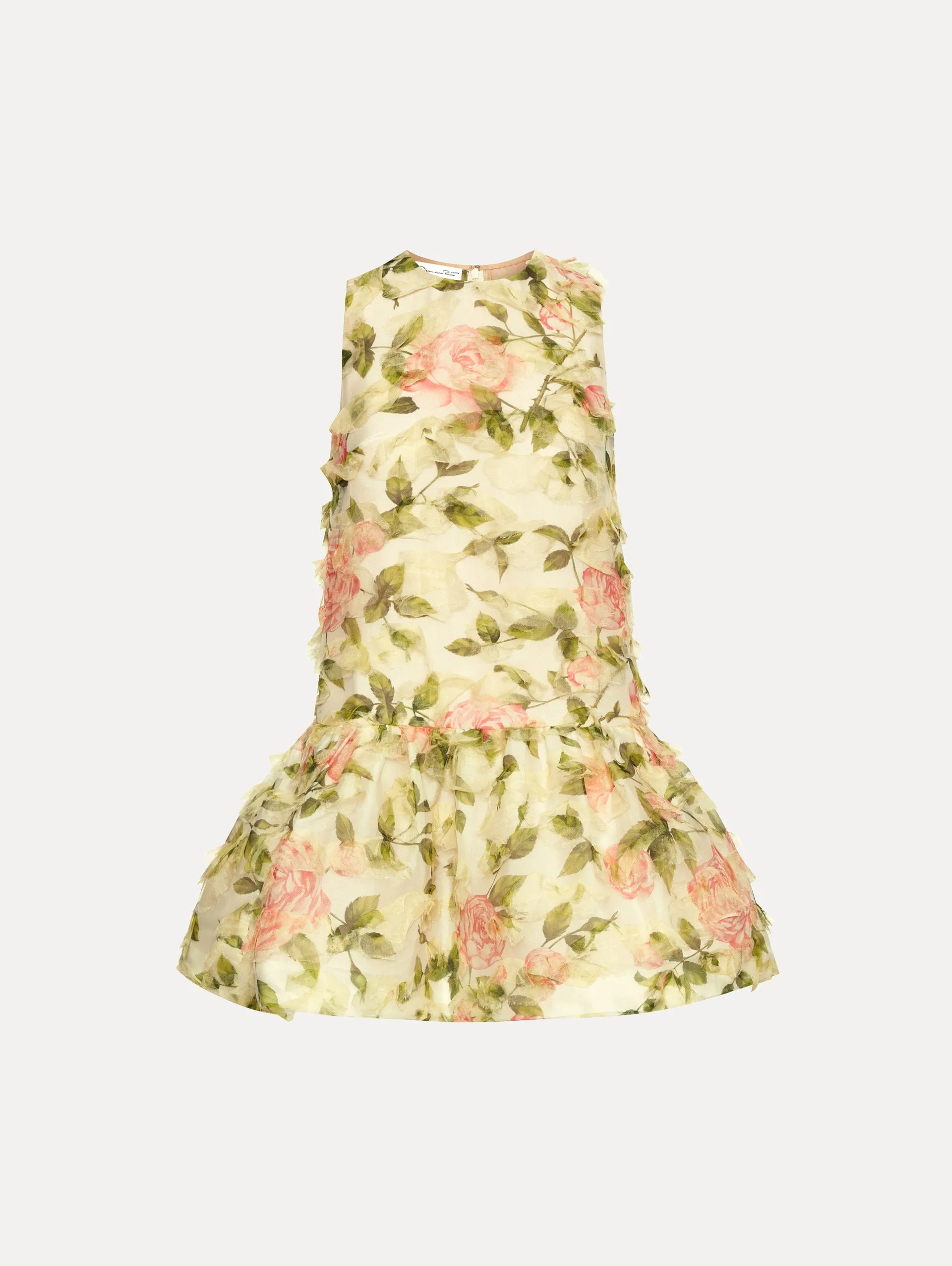 English Rose Fil Coupé Dress