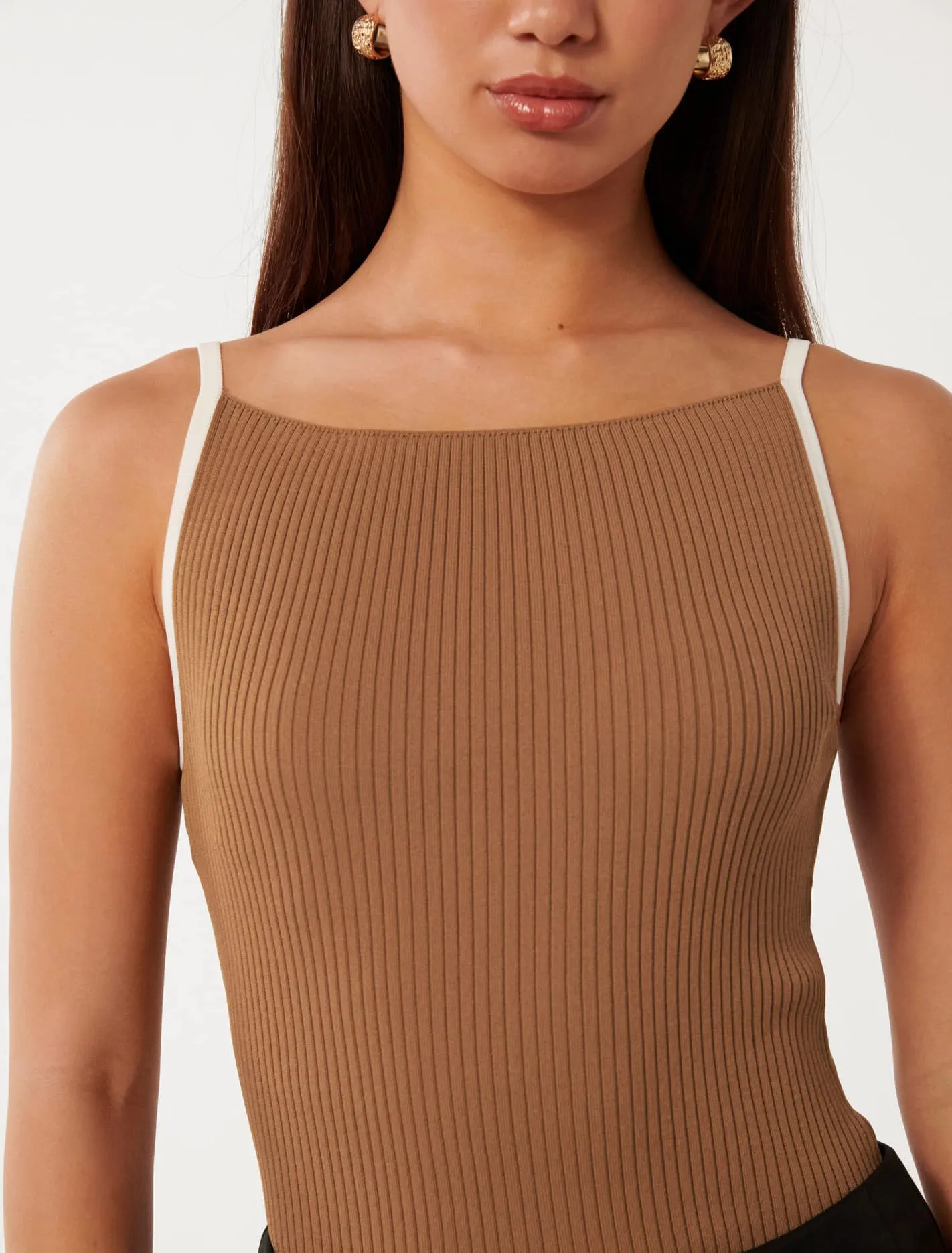 Erica Tipped Tank Top