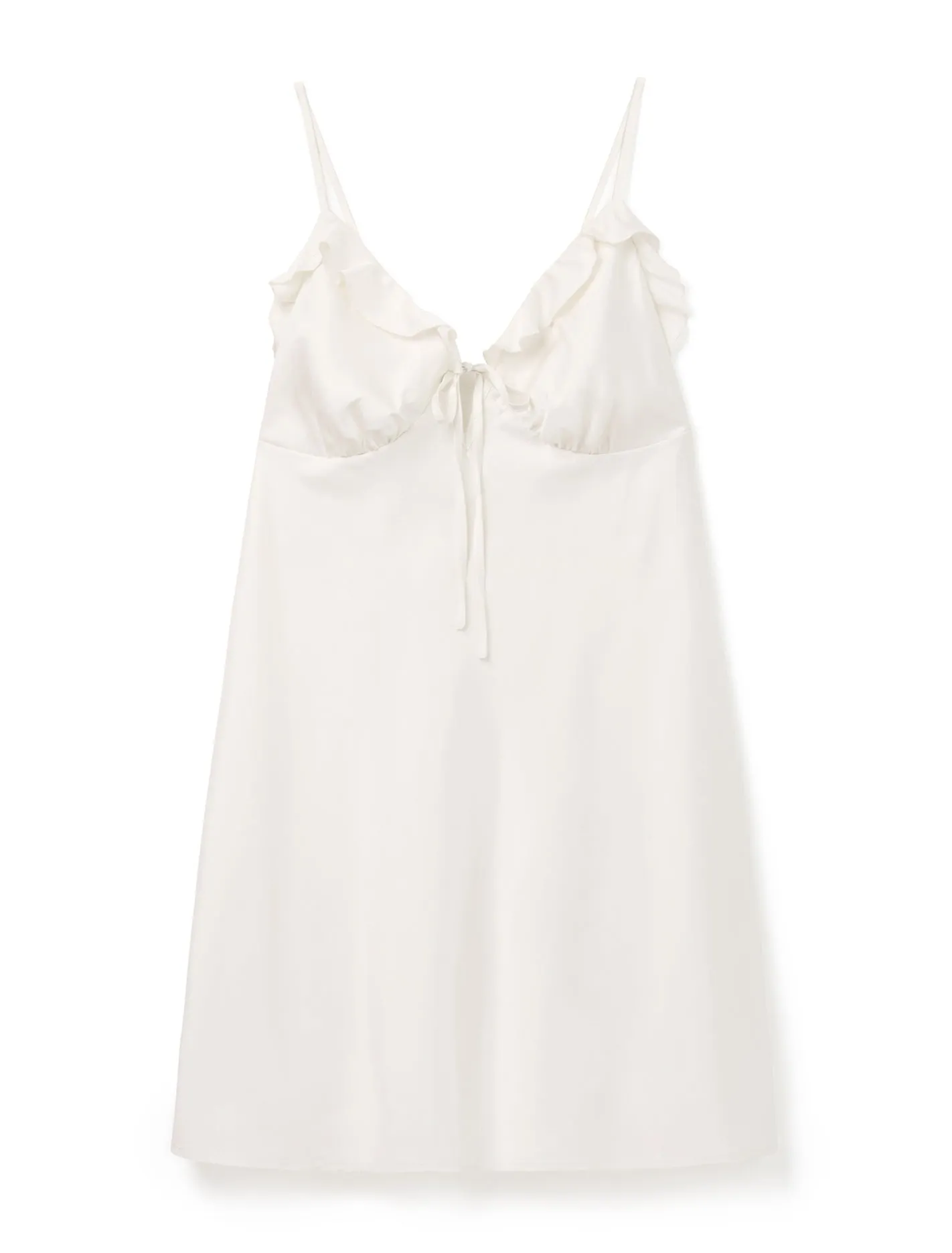 Evelina A-Line Ruffle Slip