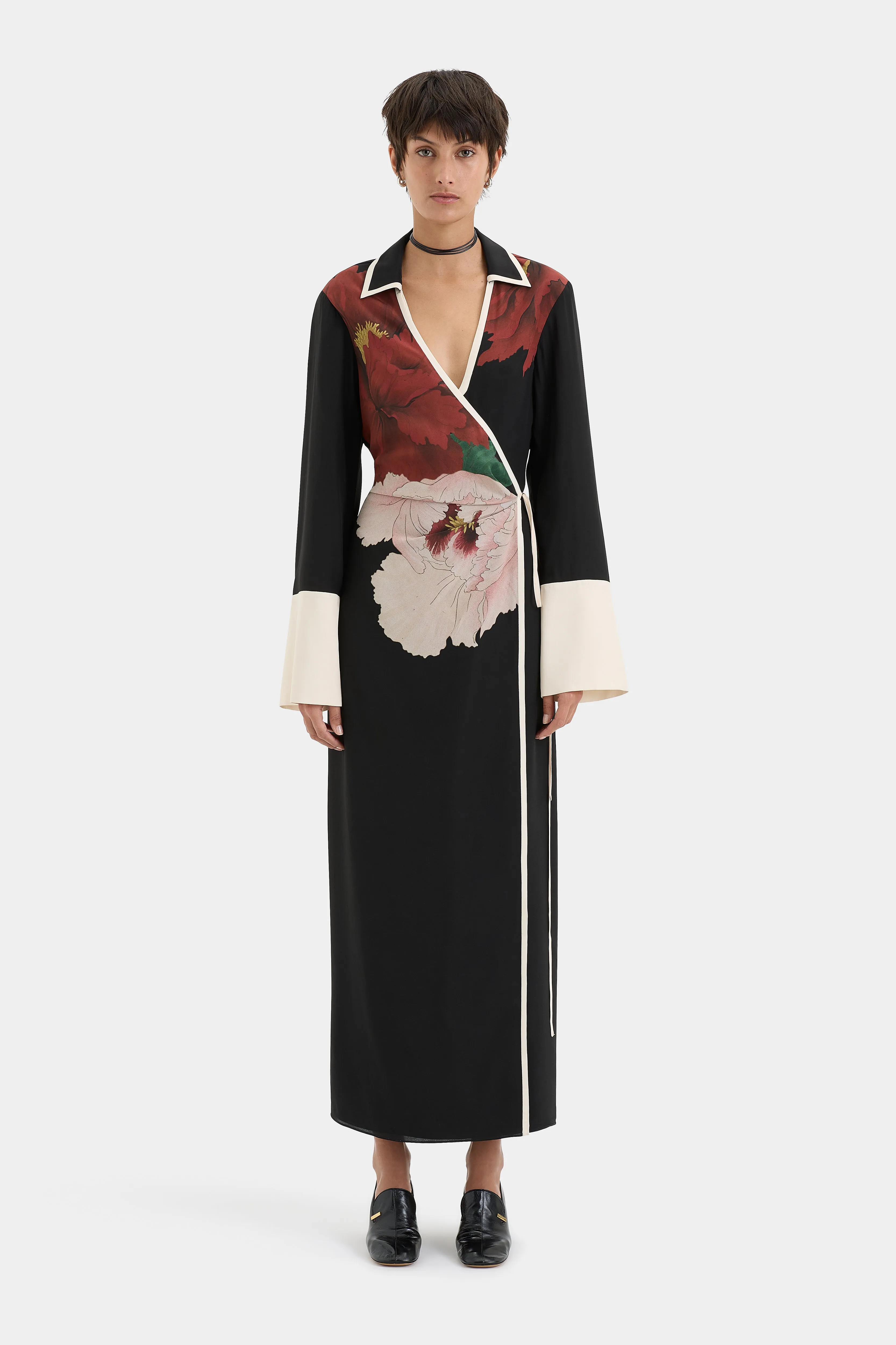 Florian Wrap Shirt Dress