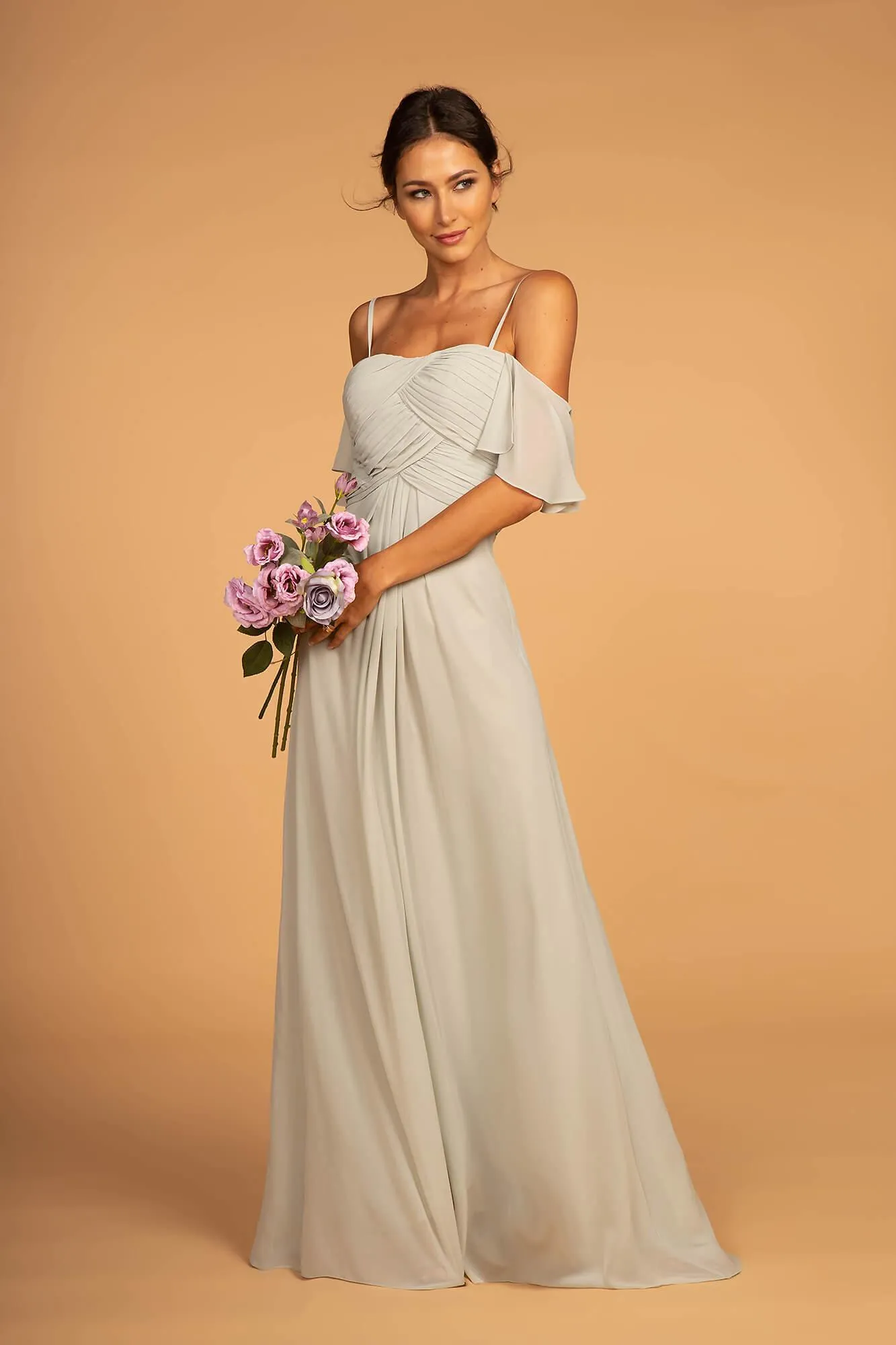 Formal Chiffon Long Dress Bridesmaid Sale