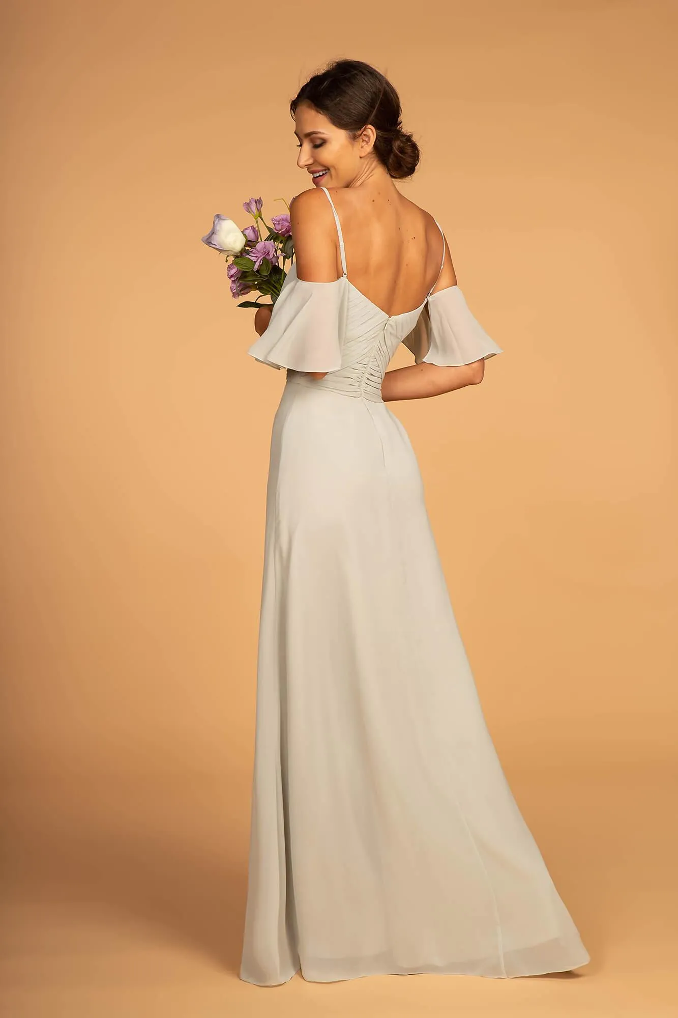 Formal Chiffon Long Dress Bridesmaid Sale