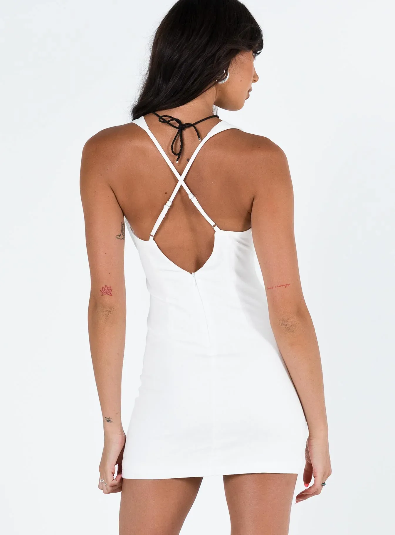Forrie Mini Dress White