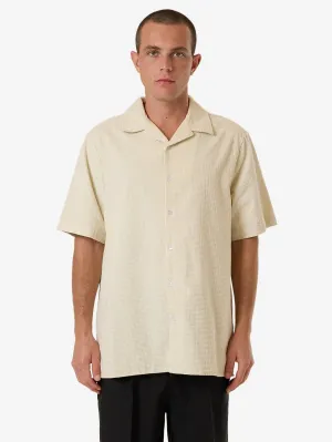 Garden State Bowling Shirt - Dirty White