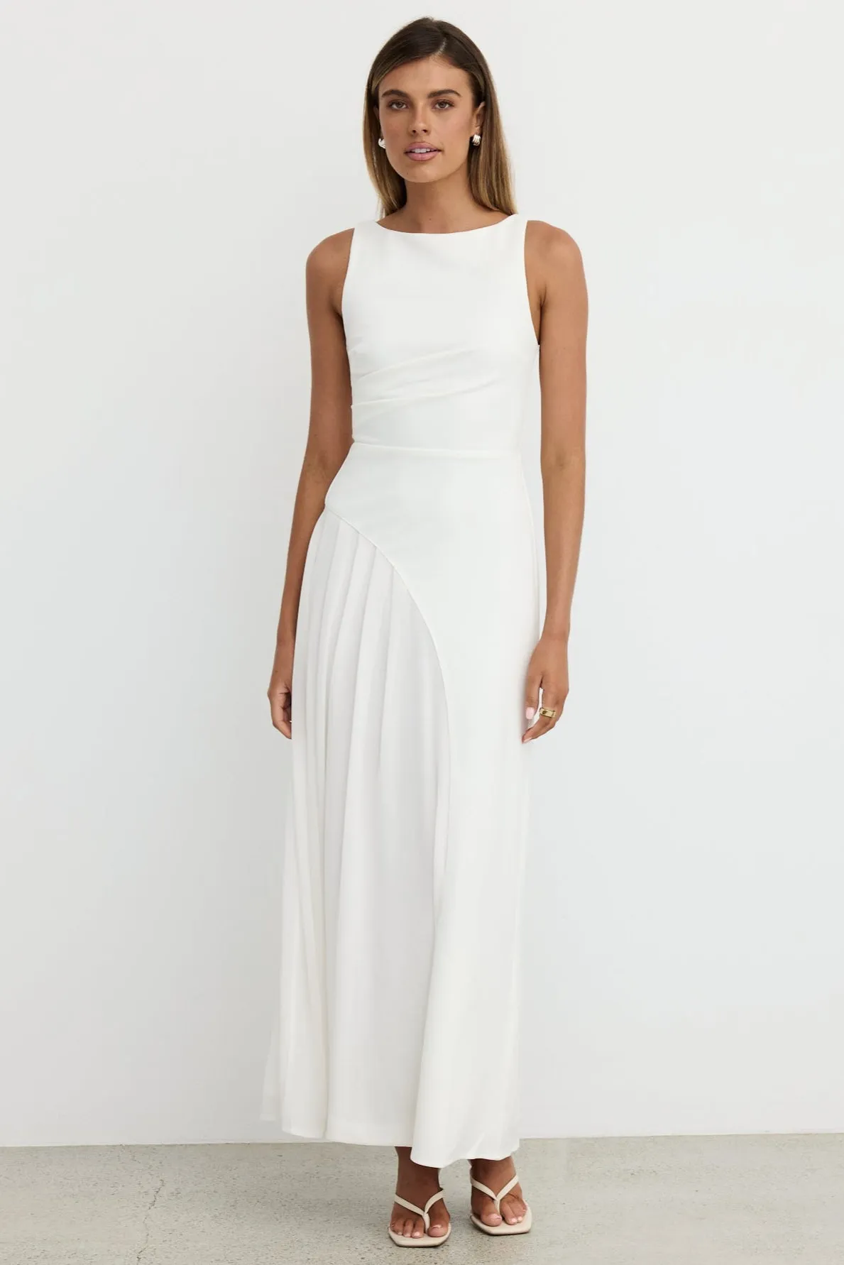 Isabelle Maxi Dress (White)