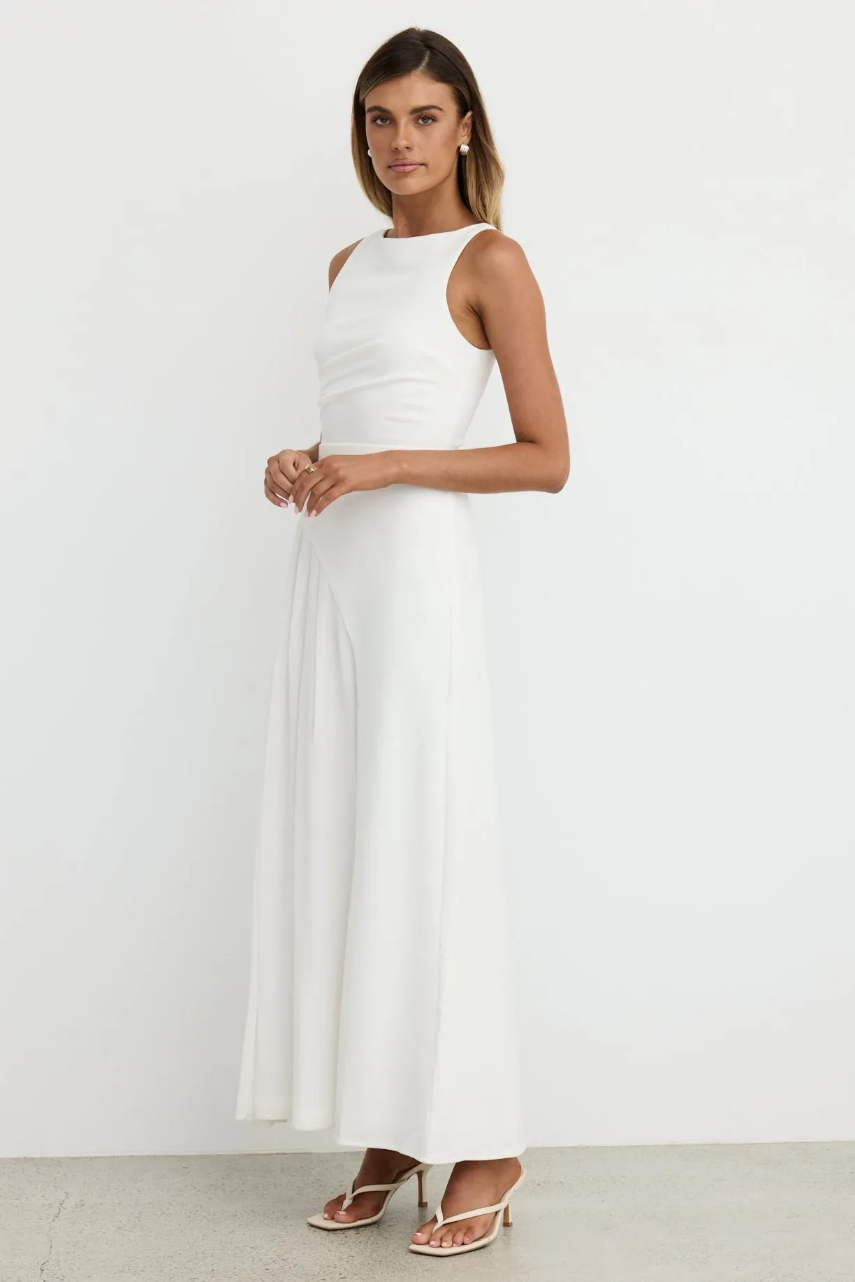 Isabelle Maxi Dress (White)