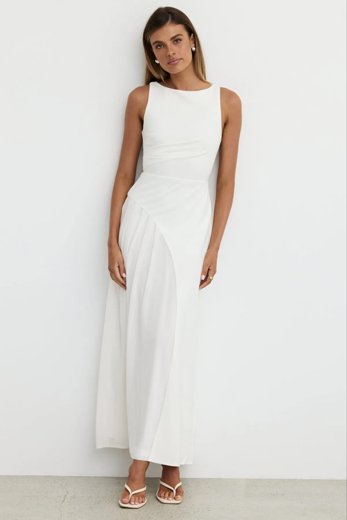 Isabelle Maxi Dress (White)