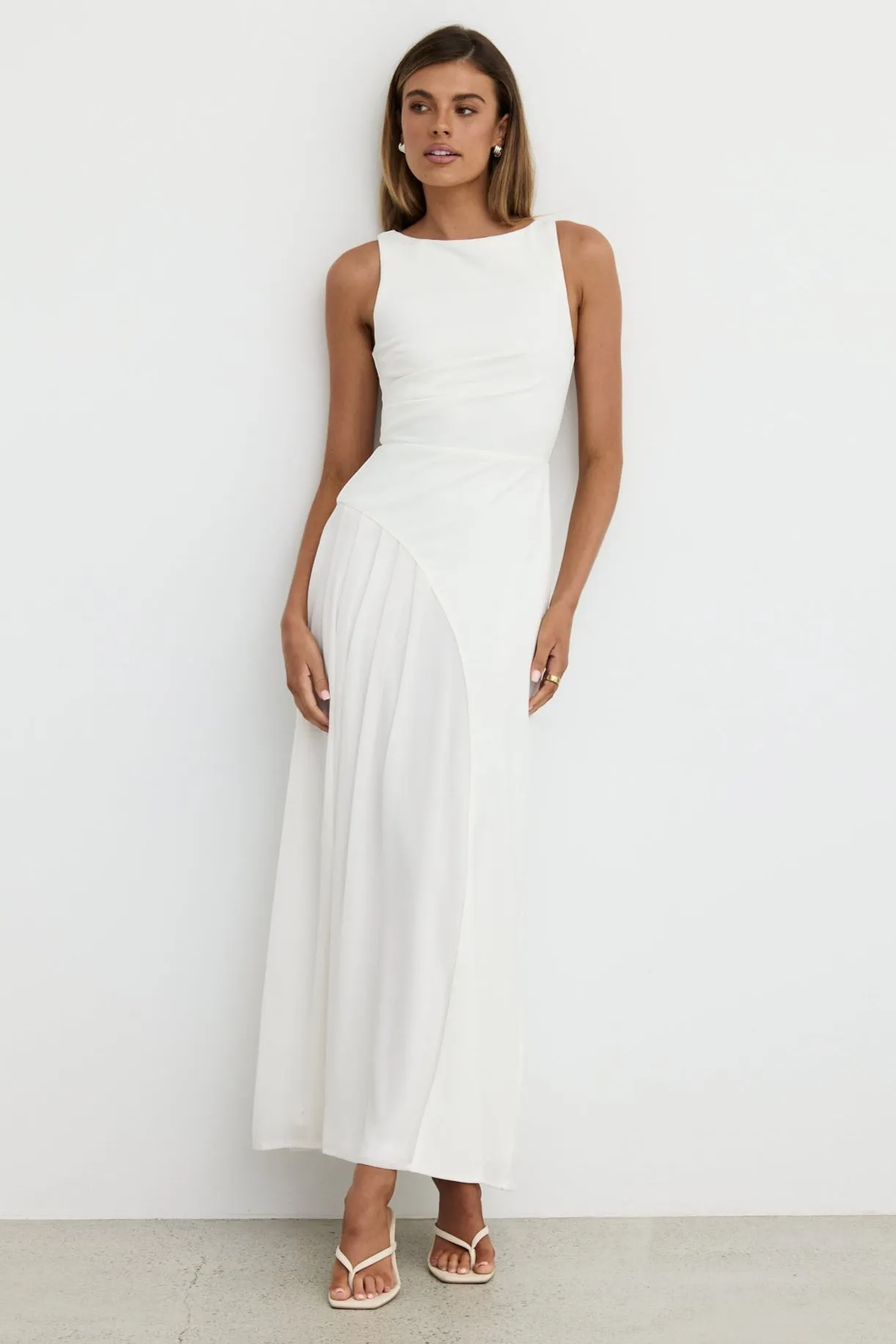 Isabelle Maxi Dress (White)