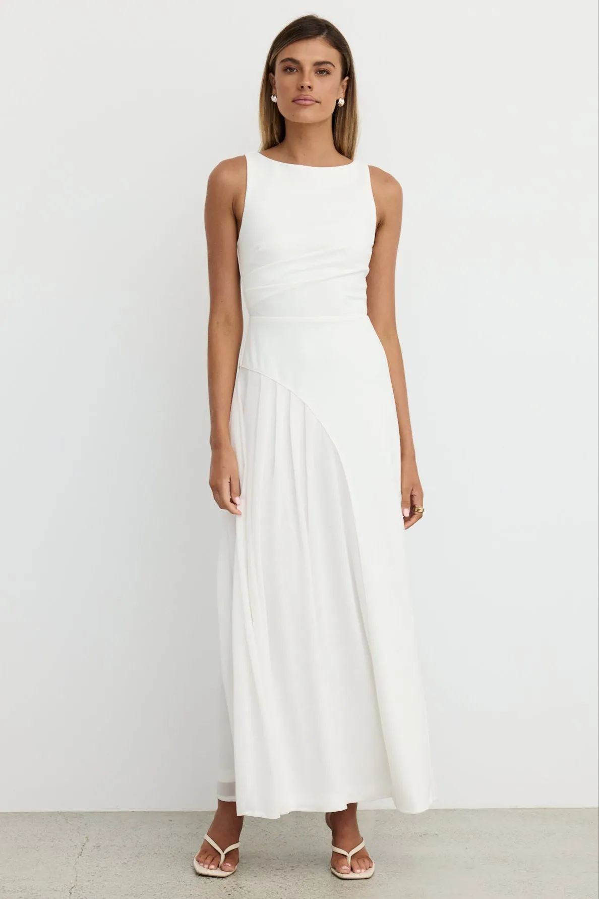 Isabelle Maxi Dress (White)