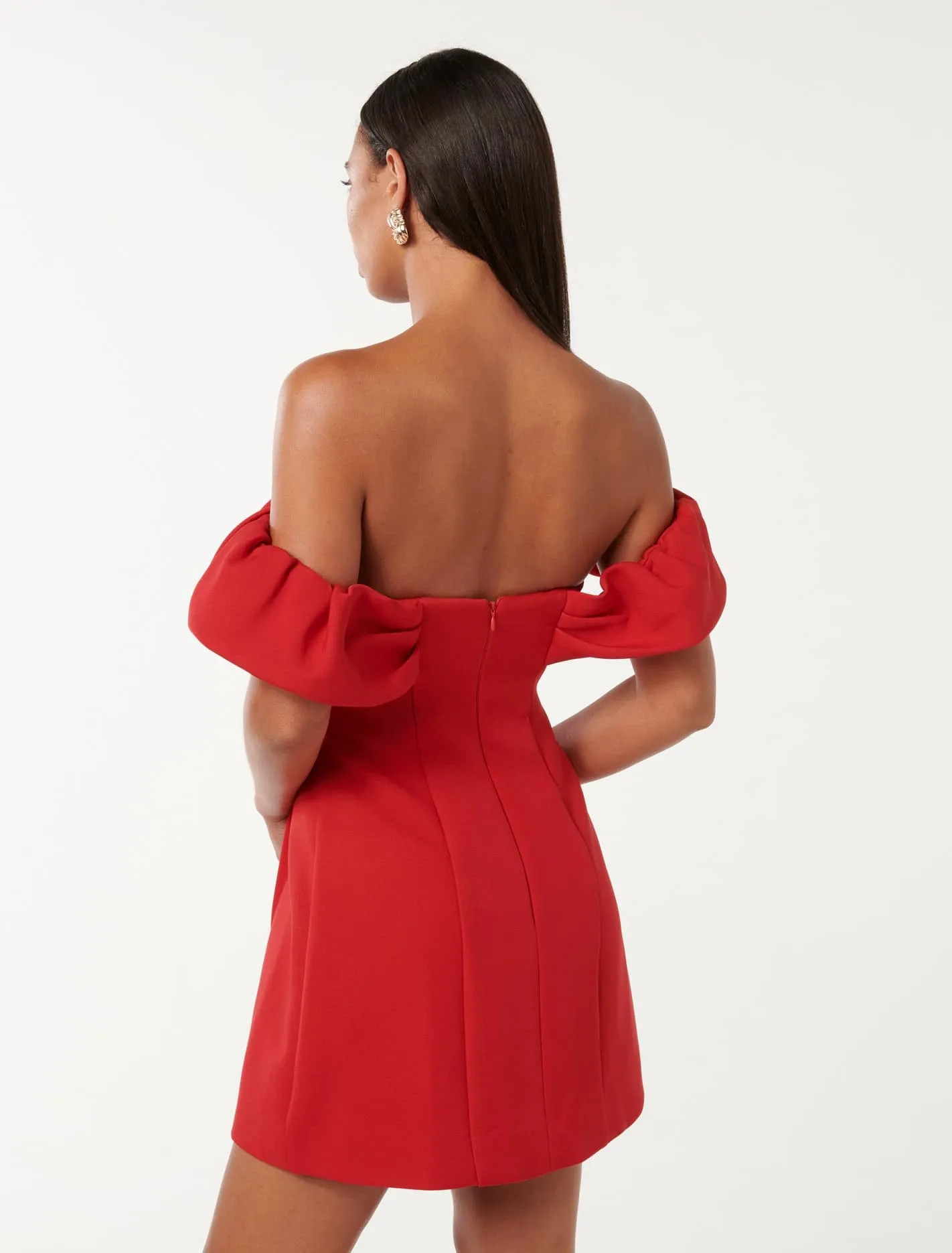 Jacquie Off Shoulder Mini Dress