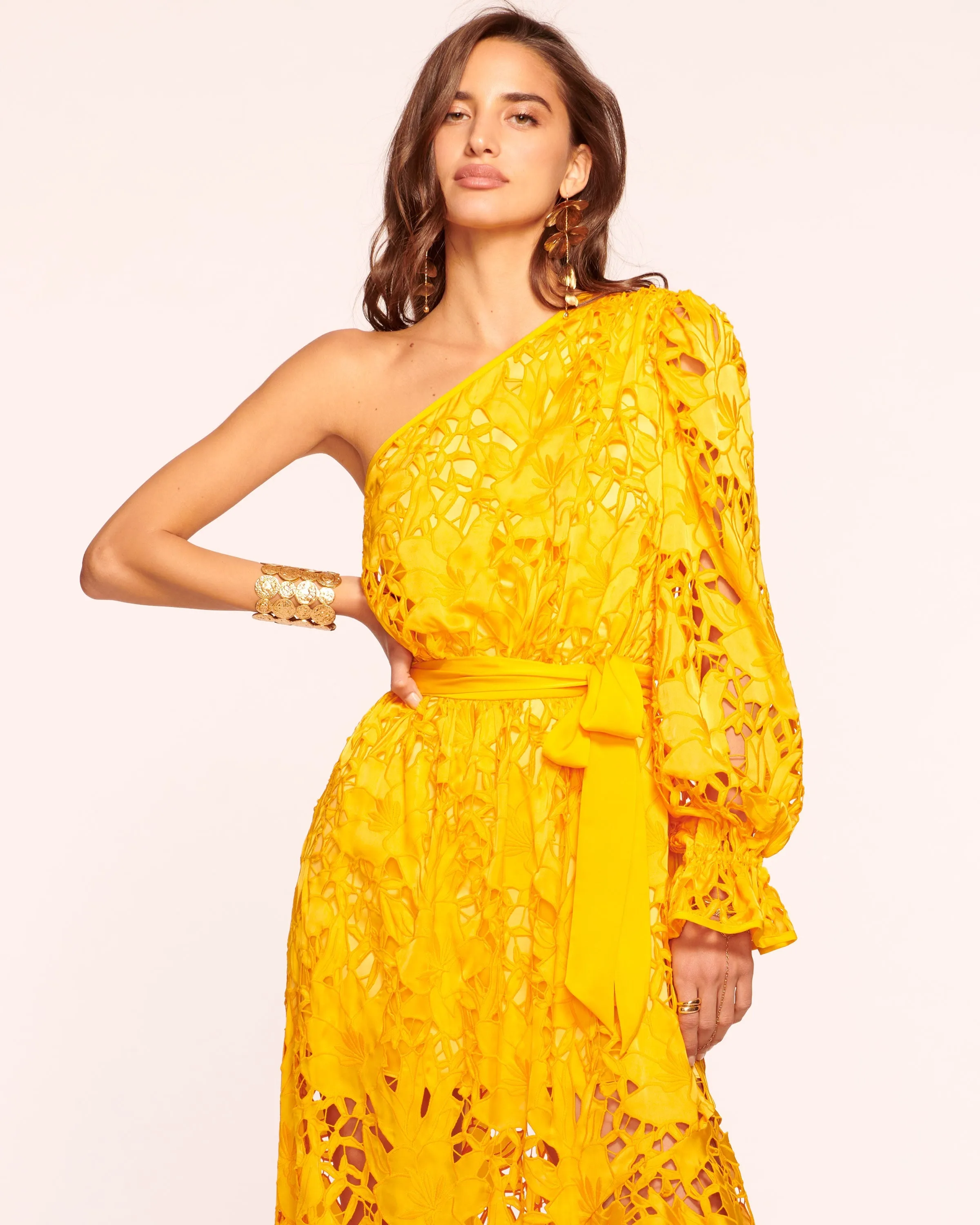 Jayda One-Shoulder Cutout Dress