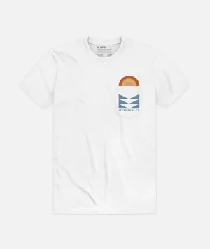 Jetty Mens Prism Pocket Tee