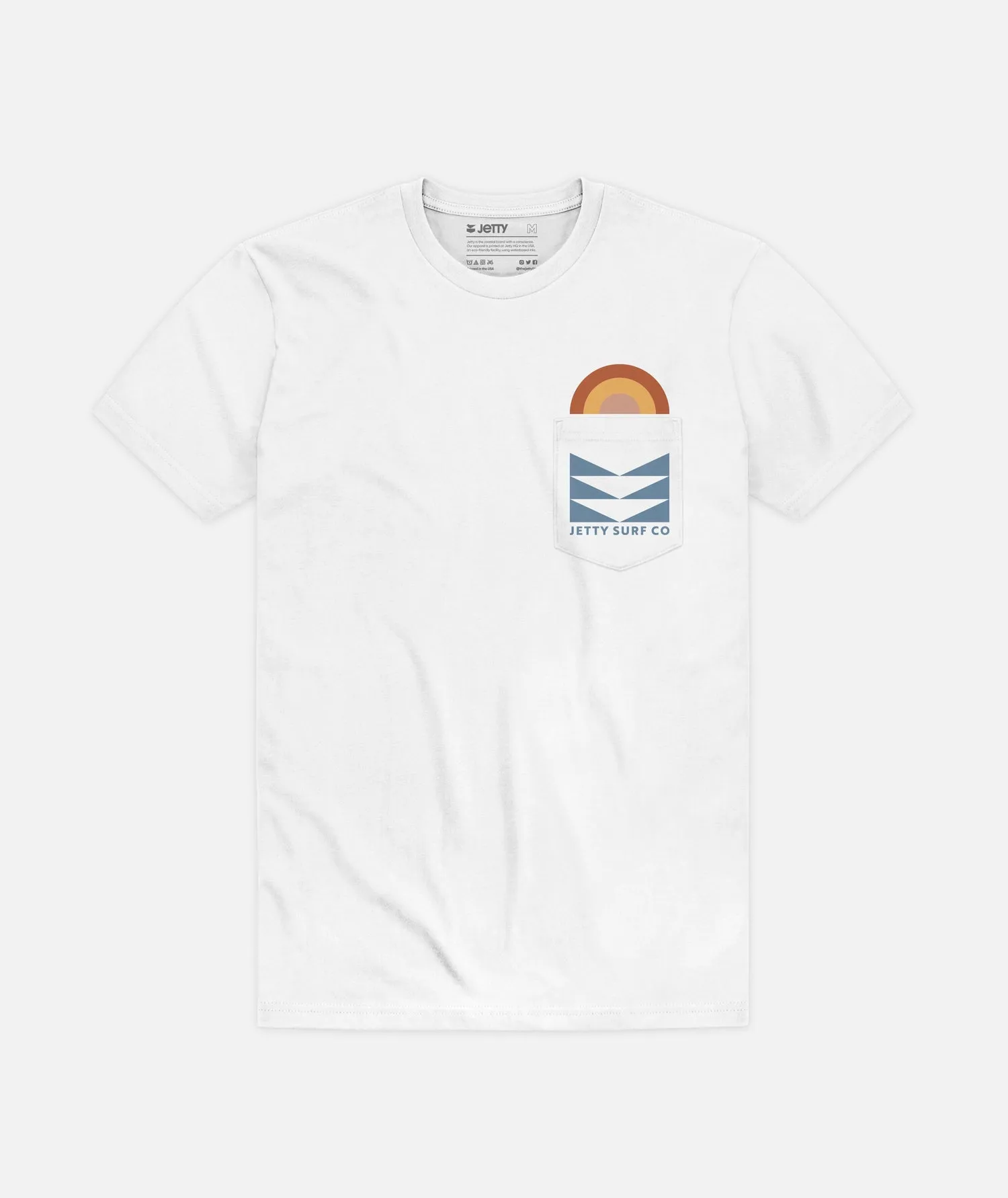 Jetty Mens Prism Pocket Tee