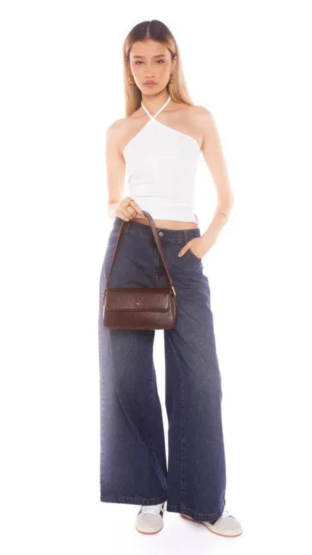 Jocelyn Shoulder Bag - Choc PU