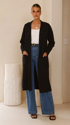 Kira Coatigan - Black
